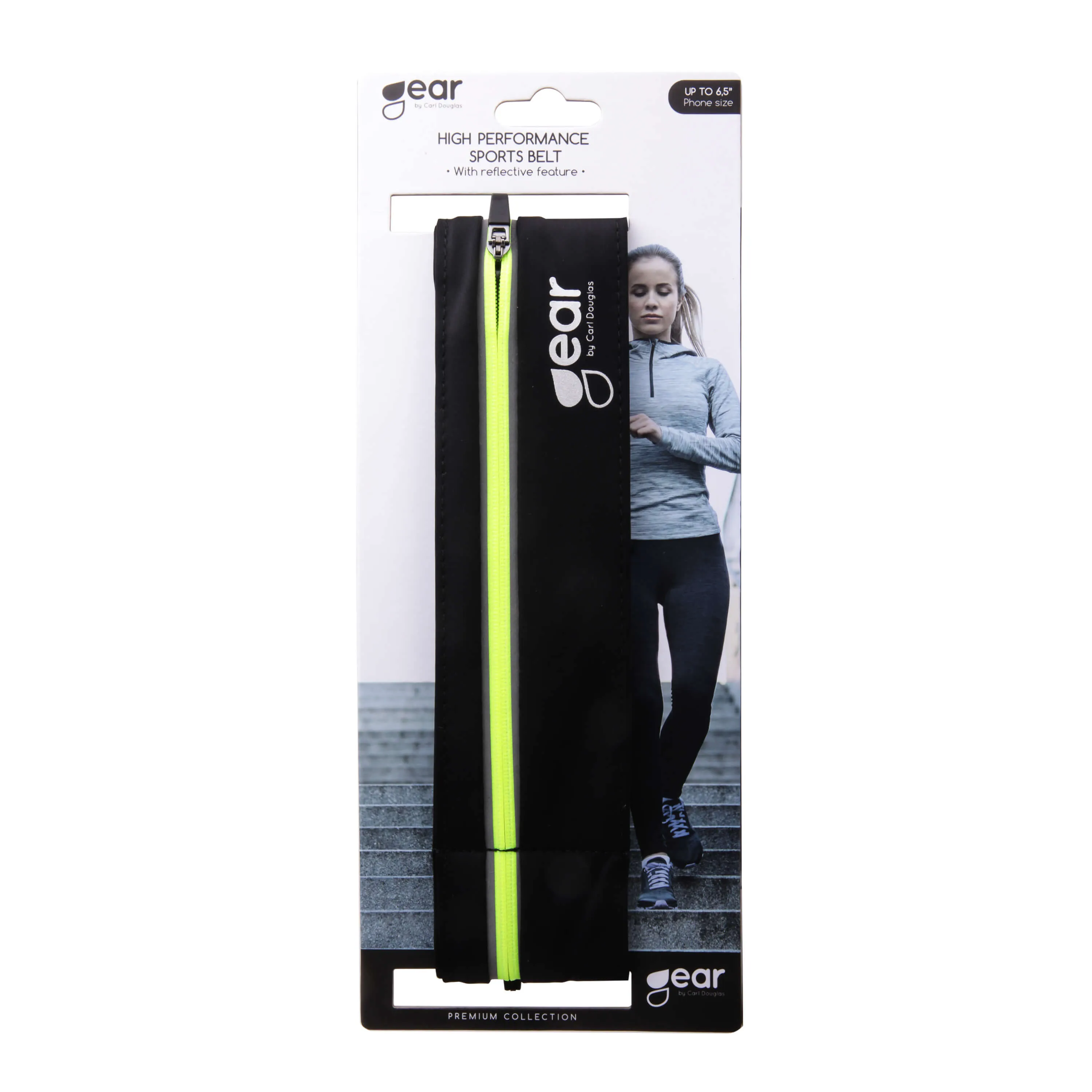 GEAR Sport Vy&ouml;laukku Premium Universal 6" Musta Stretch