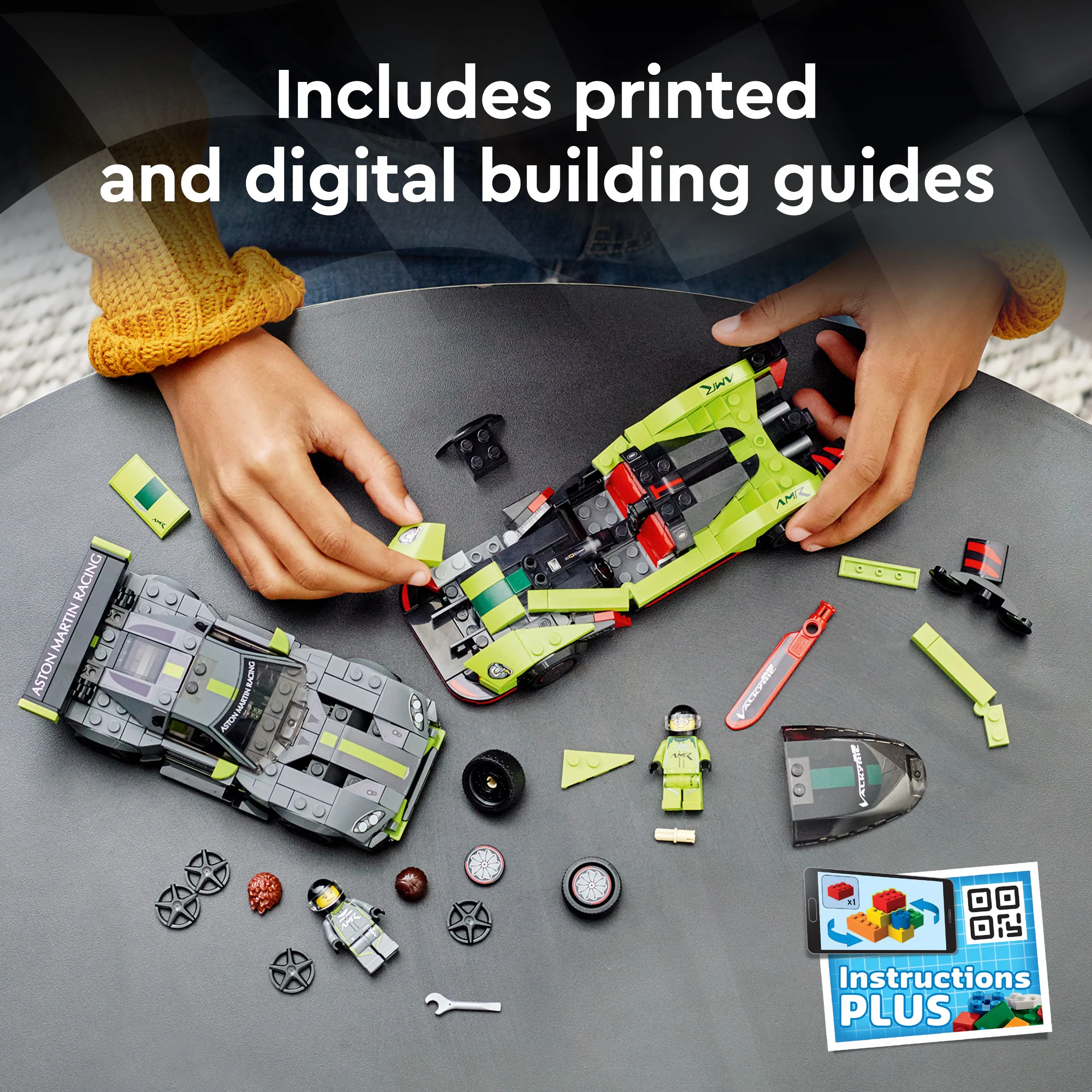 Lego Speed Champions AM Valkyrie AMR Pro+GT3 76910