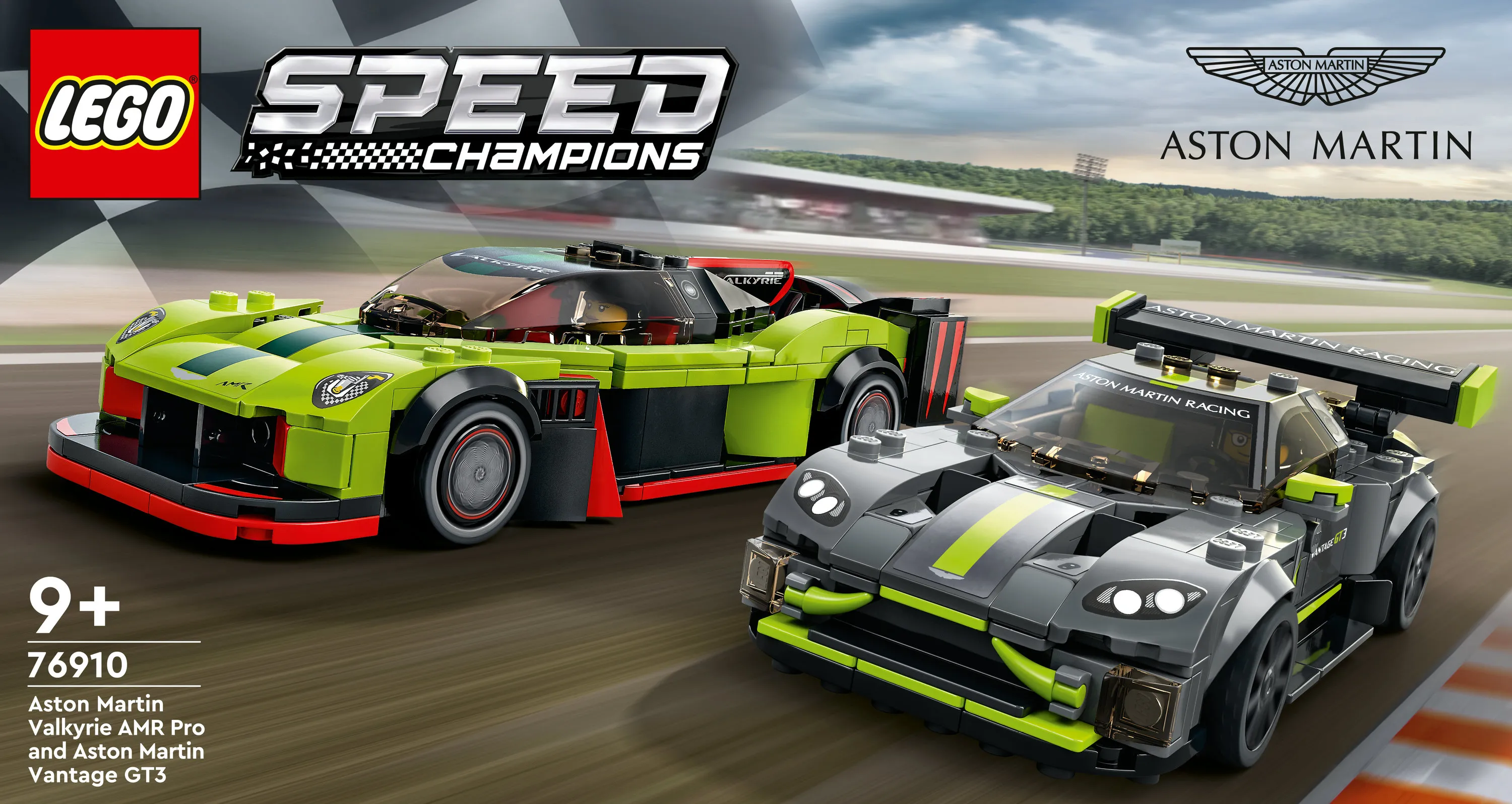 Lego Speed Champions AM Valkyrie AMR Pro+GT3 76910