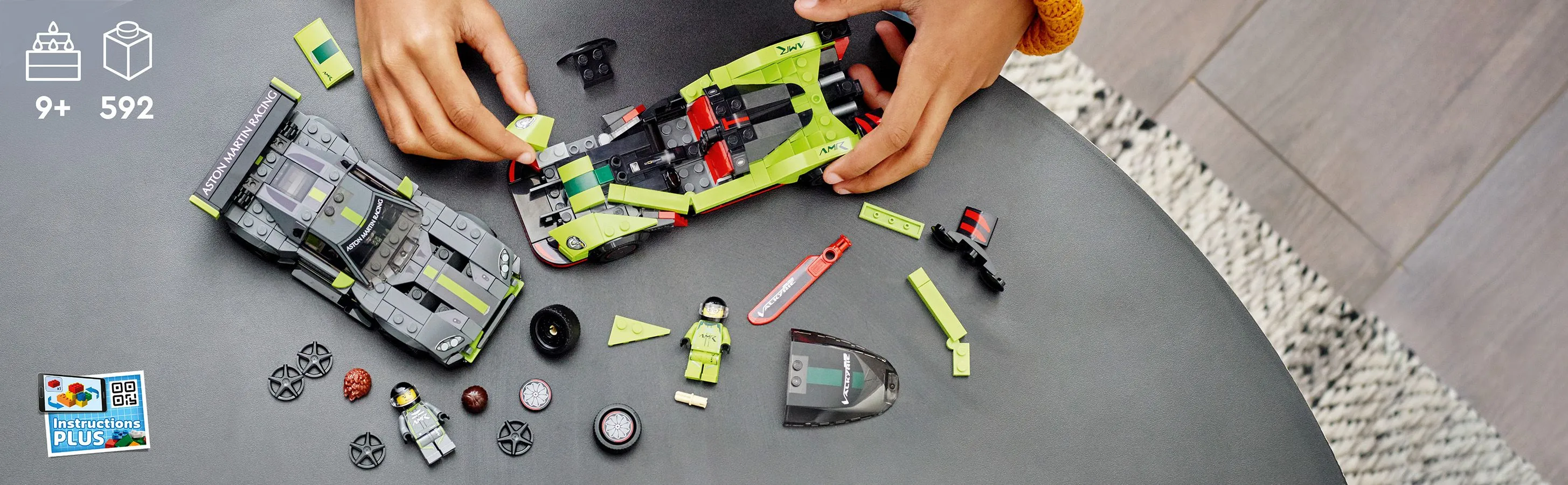 Lego Speed Champions AM Valkyrie AMR Pro+GT3 76910