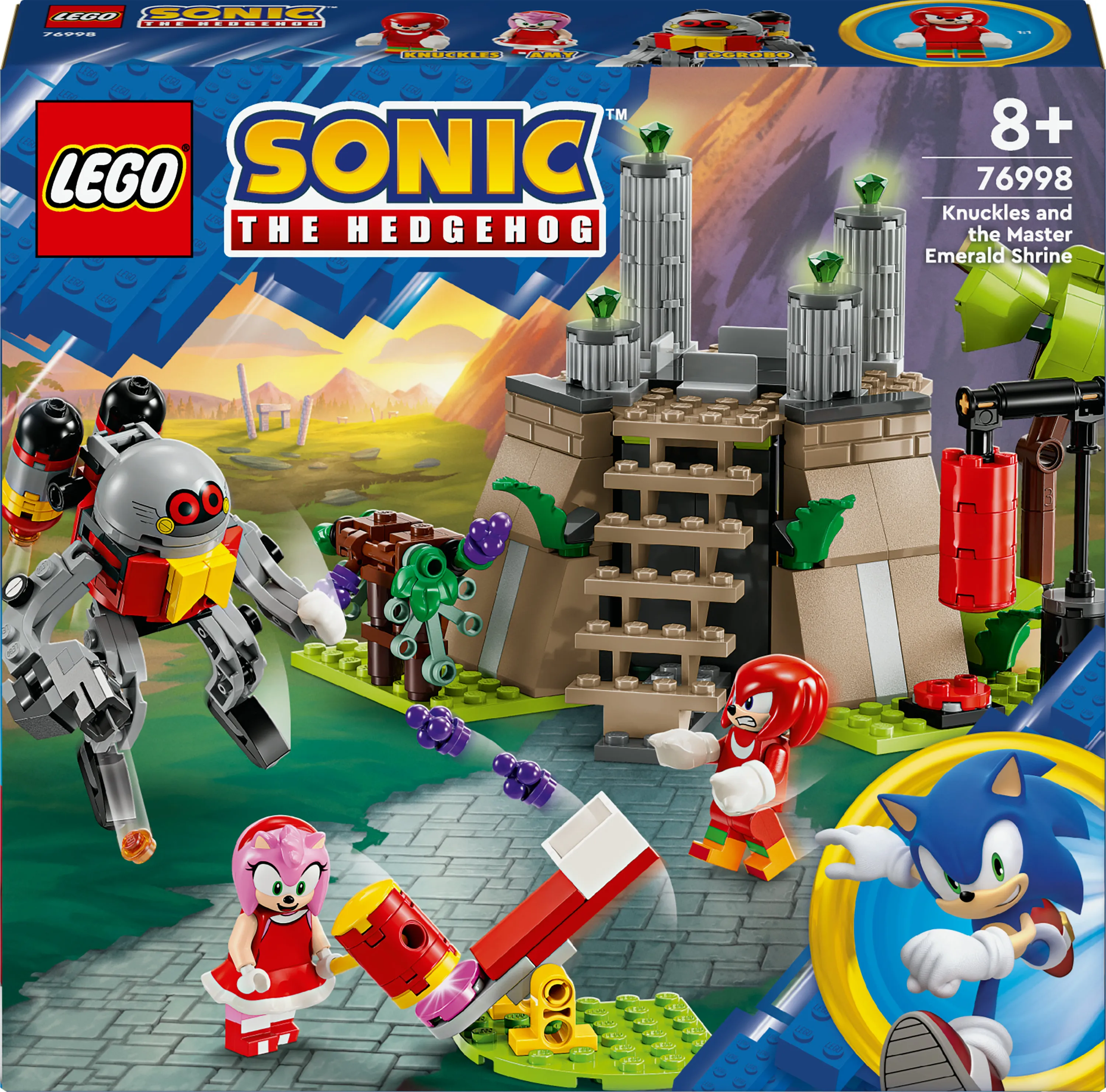 LEGO Sonic the Hedgehog Knuckles and the Master Emerald Altar 76998