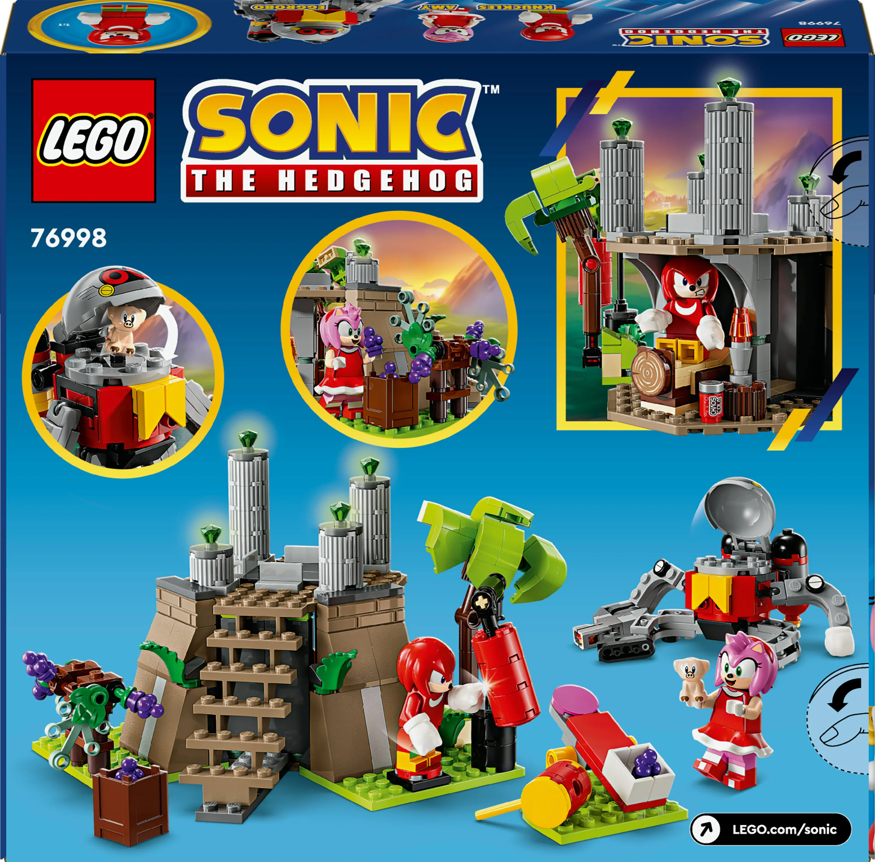 LEGO Sonic the Hedgehog Knuckles and the Master Emerald Altar 76998