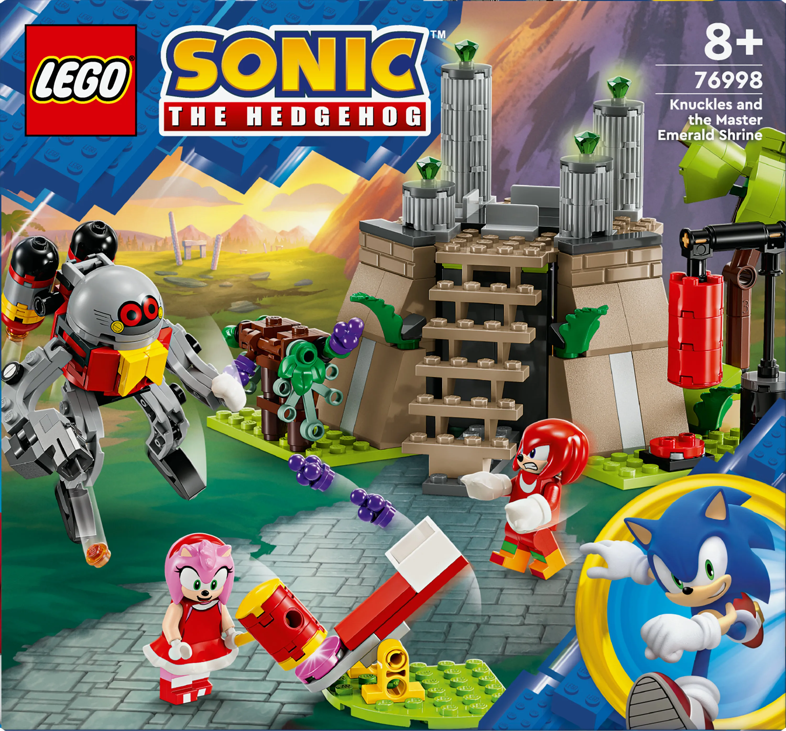 LEGO Sonic the Hedgehog Knuckles and the Master Emerald Altar 76998