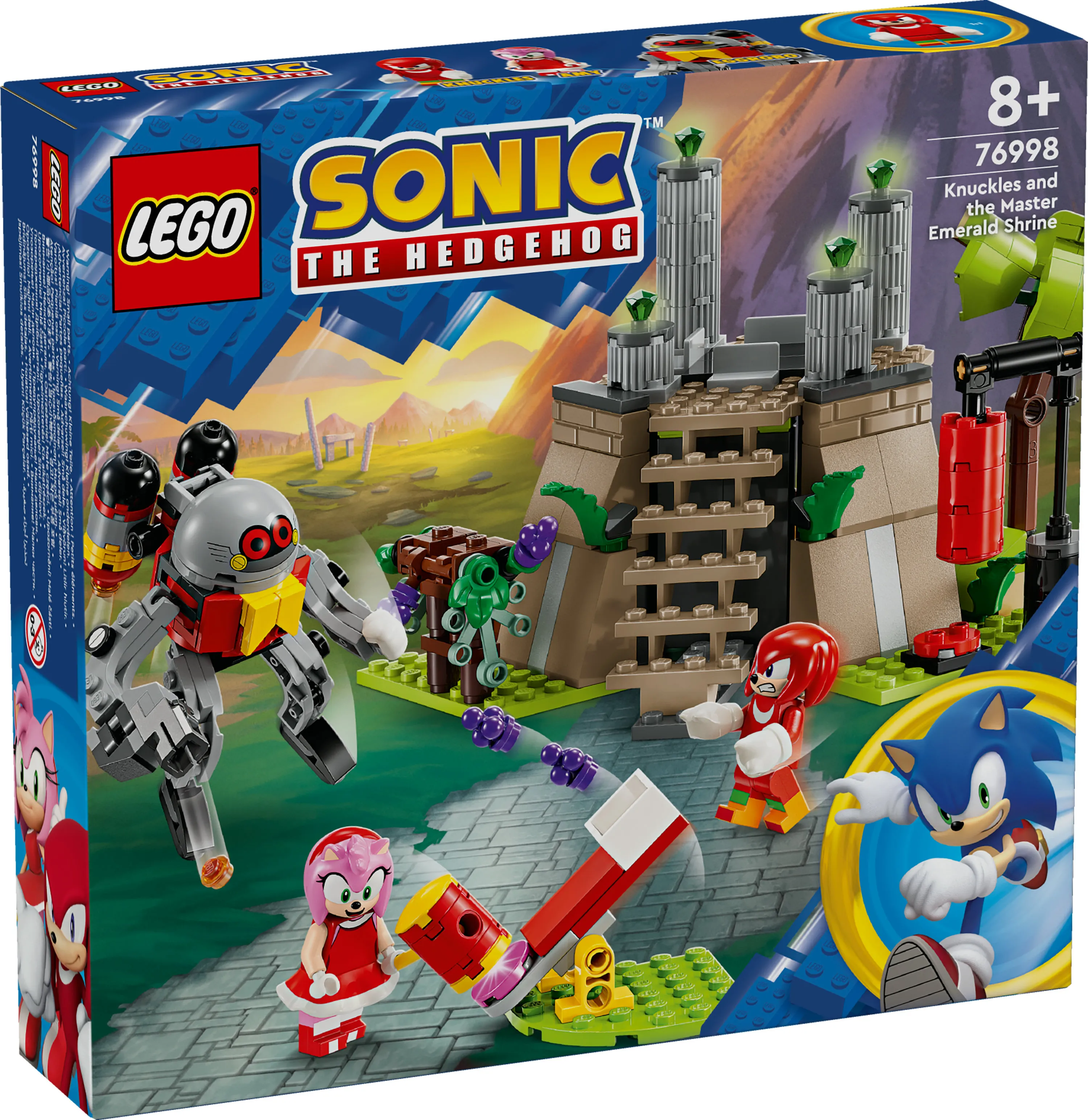 LEGO Sonic the Hedgehog Knuckles and the Master Emerald Altar 76998