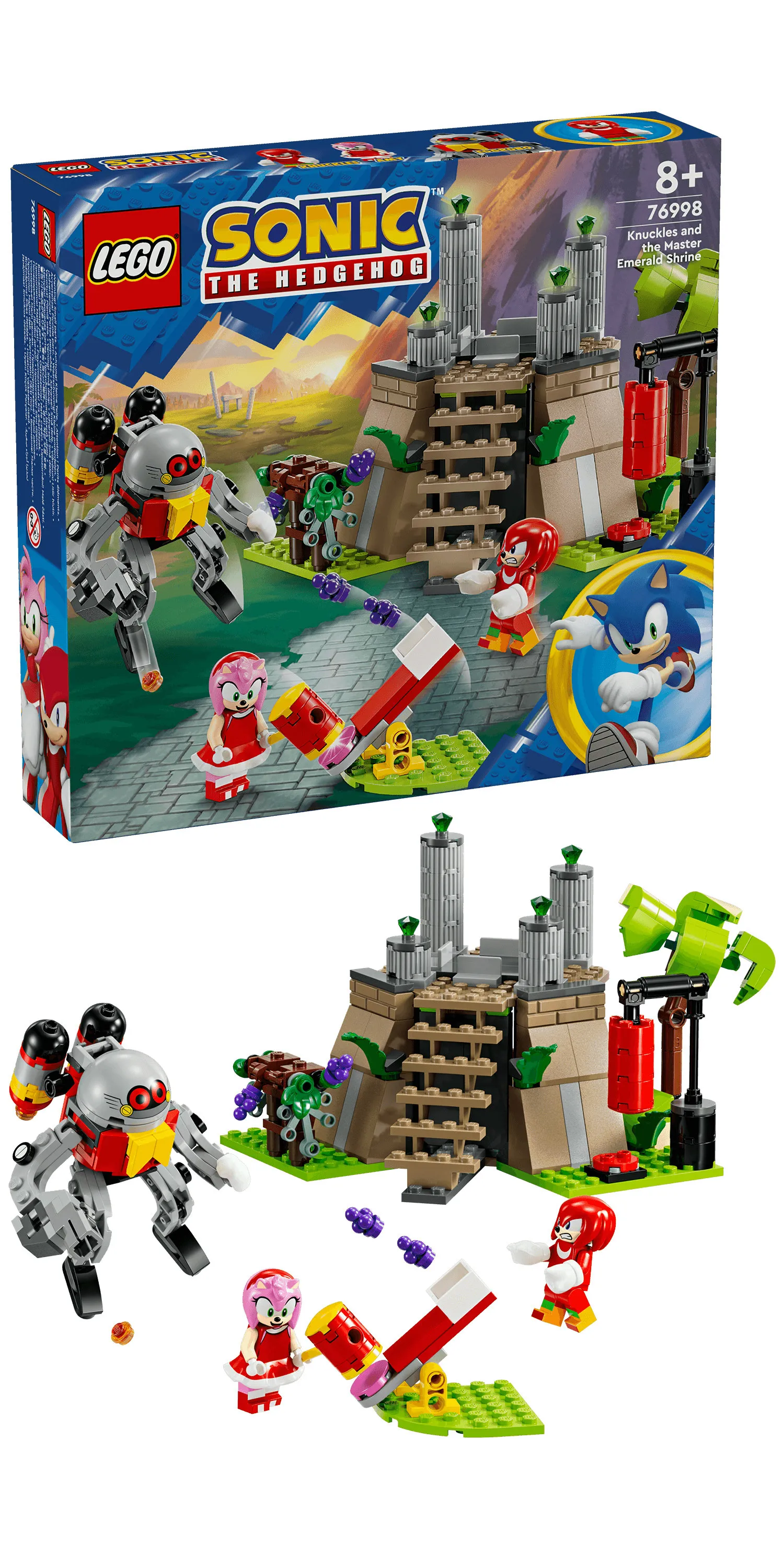 LEGO Sonic the Hedgehog Knuckles and the Master Emerald Altar 76998
