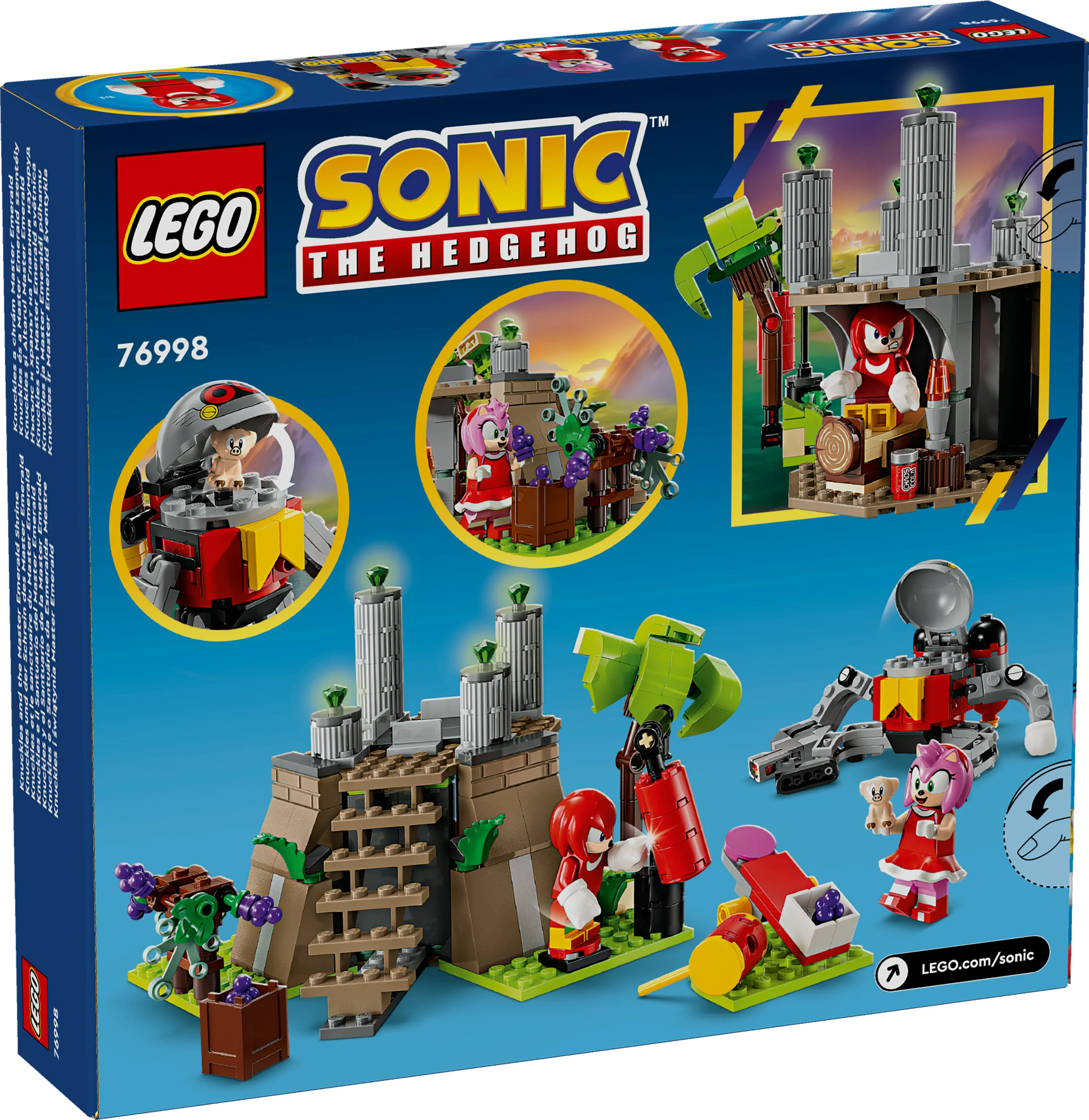 LEGO Sonic the Hedgehog Knuckles and the Master Emerald Altar 76998