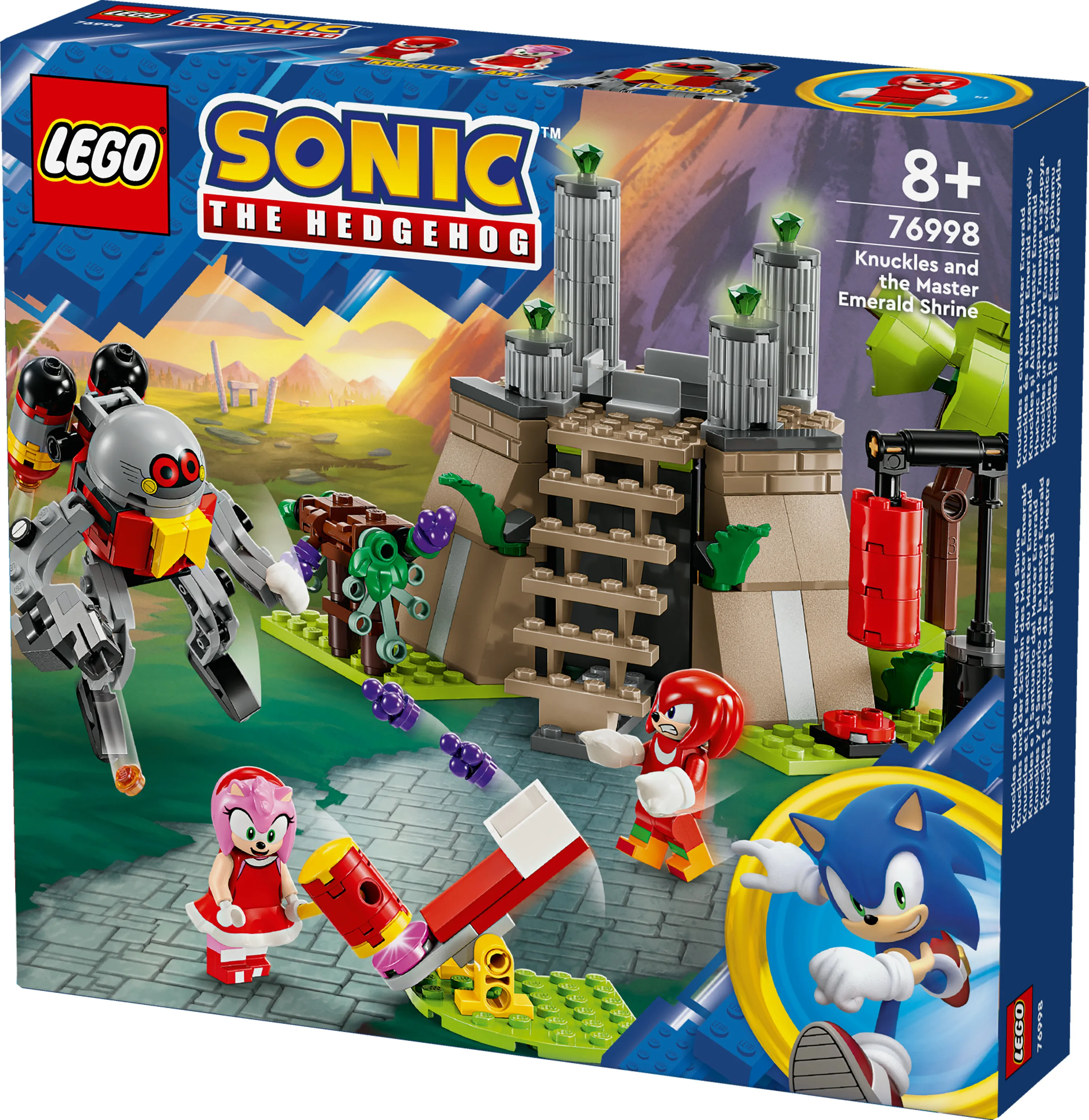 LEGO Sonic the Hedgehog Knuckles and the Master Emerald Altar 76998
