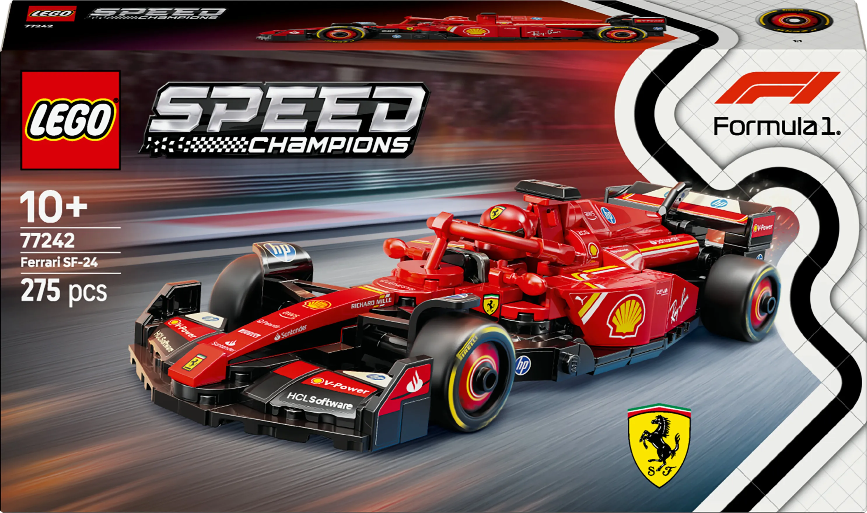 LEGO Speed Champions Ferrari SF-24 F1 Race Car 77242