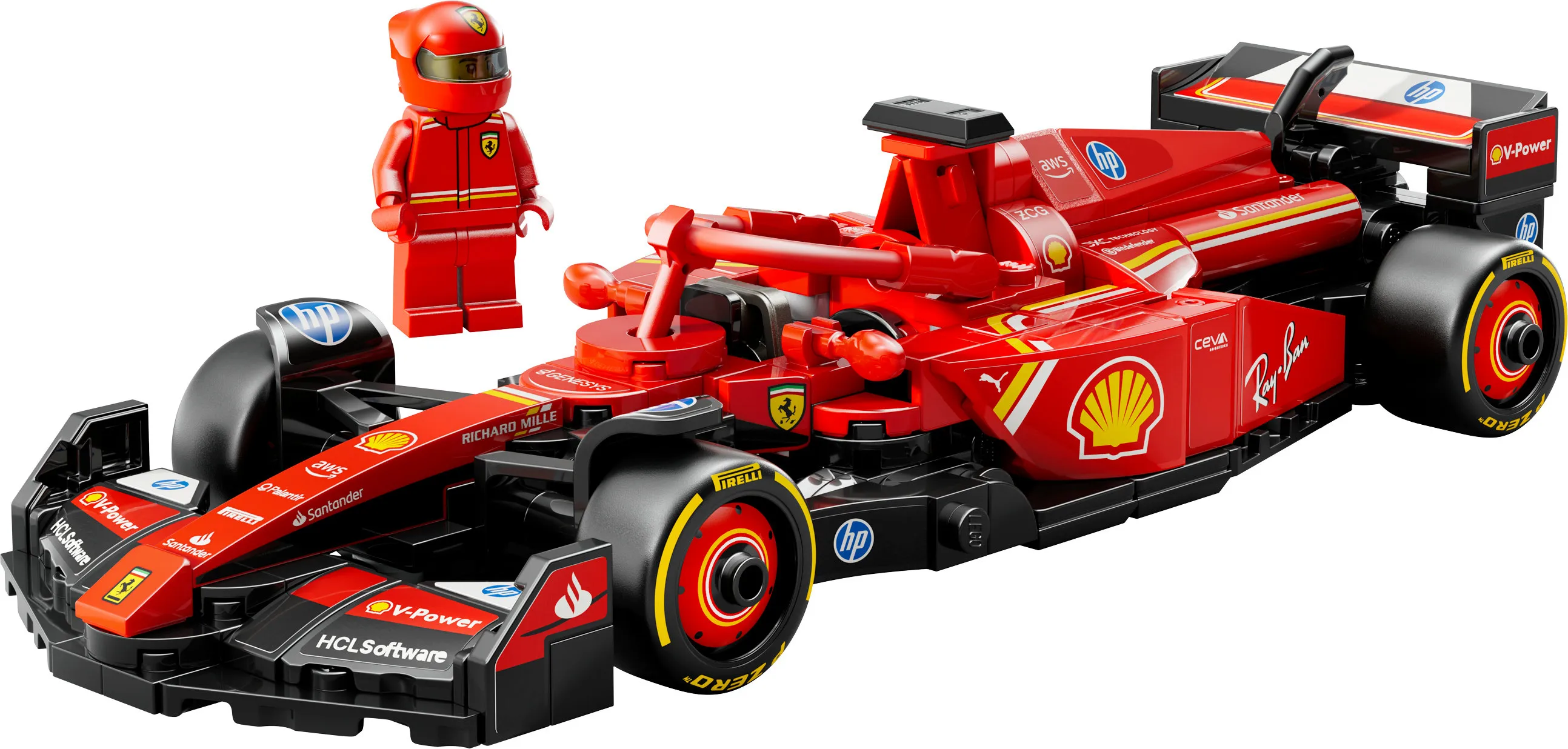 LEGO Speed Champions Ferrari SF-24 F1 Race Car 77242