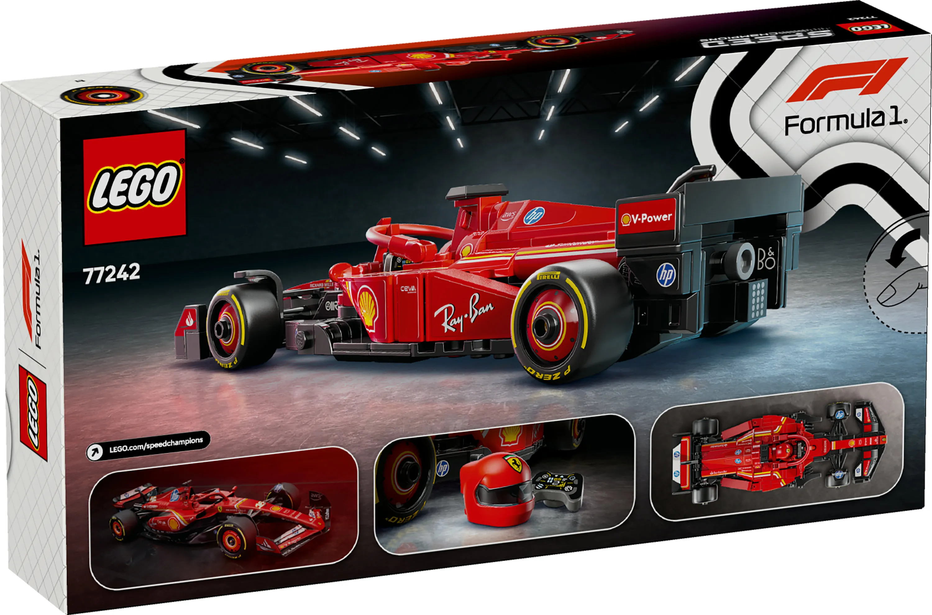 LEGO Speed Champions Ferrari SF-24 F1 Race Car 77242