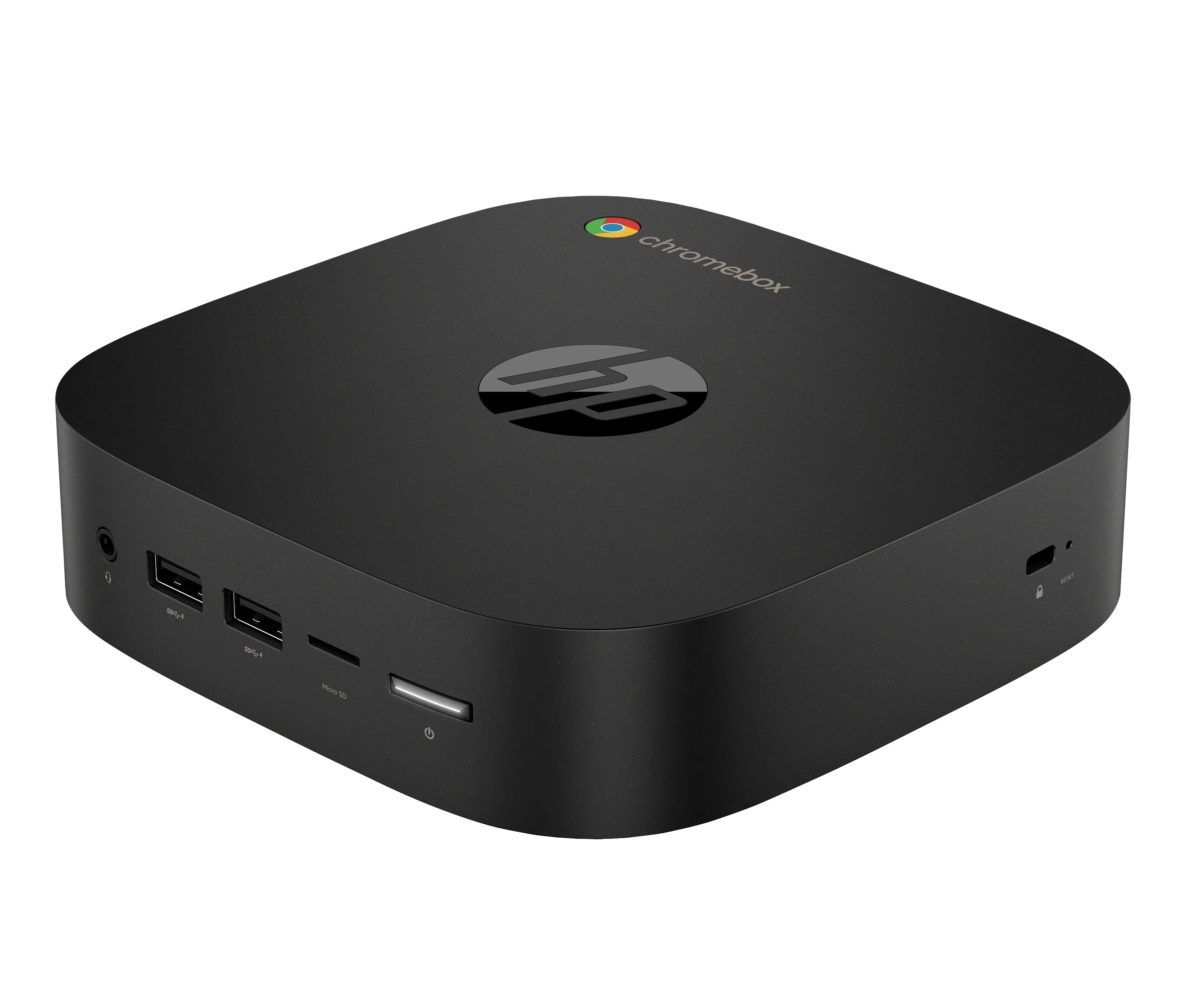 HP Chromebox G4. Intel Celeron 7305, 4 Gt Ram, 64 Gt eMMC, Chrome OS