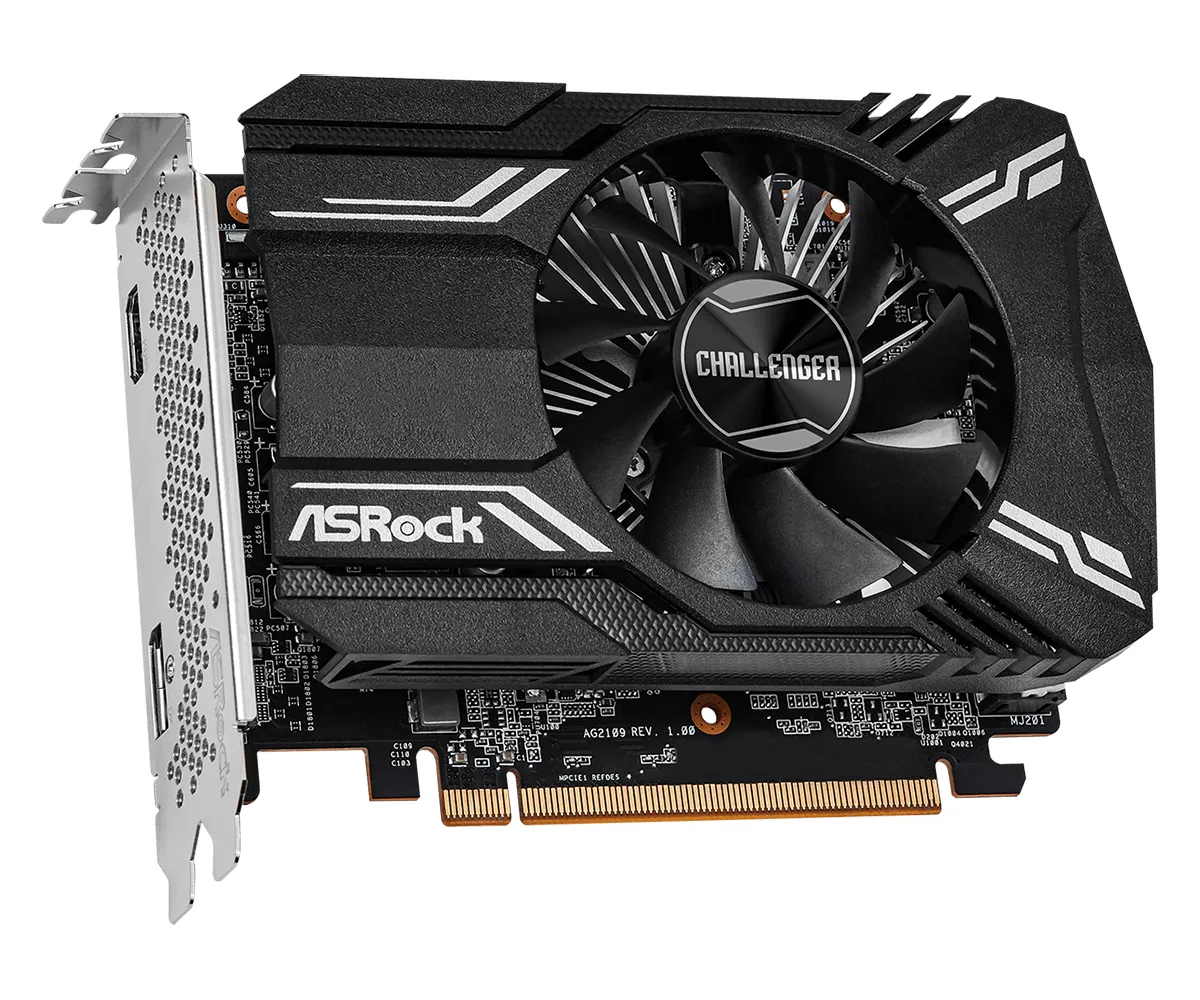 ASRock Radeon RX 6400 Challenger ITX 4GB - Graphics card