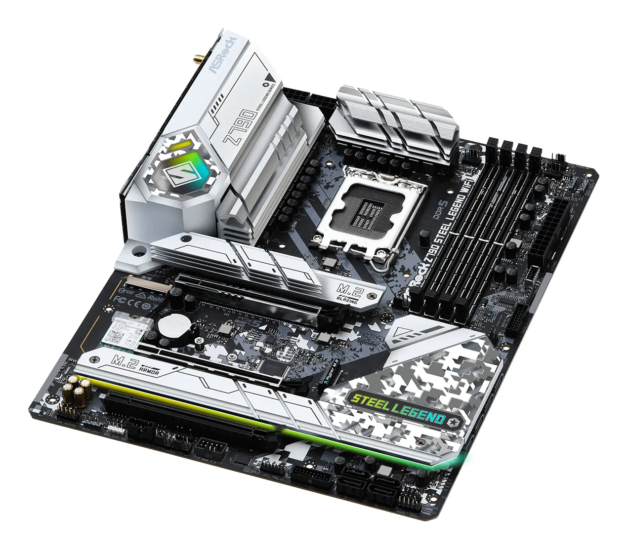 ASRock Z790 Steel Legend Wi-Fi ATX - moderkort