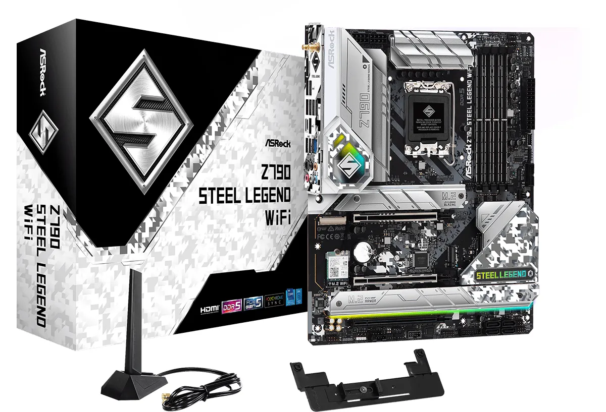 ASRock Z790 Steel Legend Wi-Fi ATX - moderkort