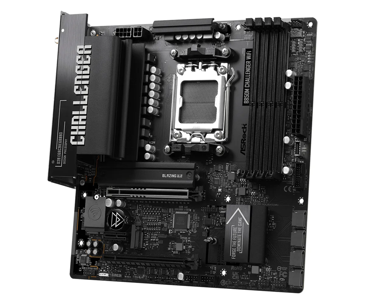 ASRock Challenger B850M WiFi 7 AM5 ATX  Motherboard