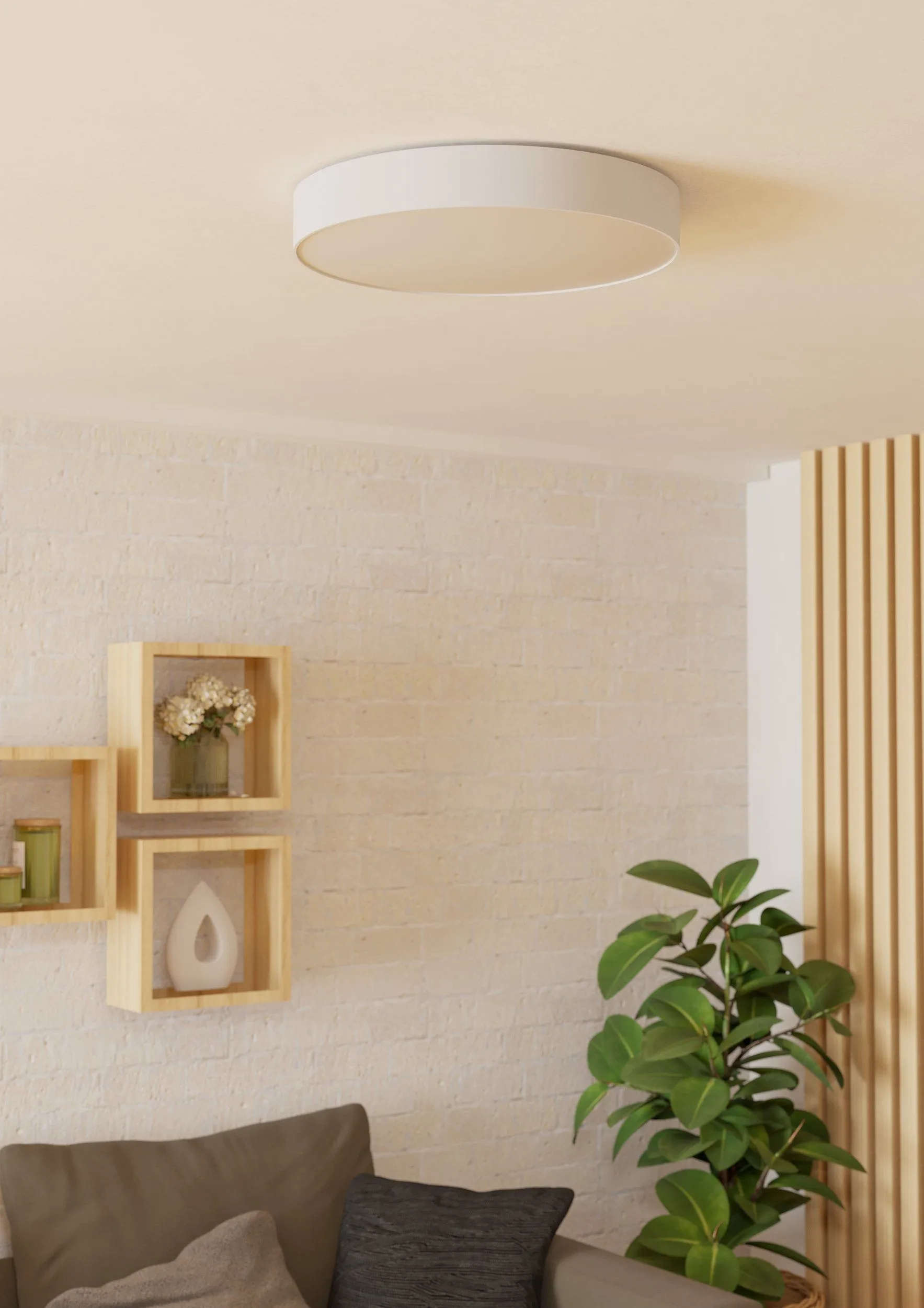EGLO CONNECT-Z Gallizzi-Z - Smart LED Ceiling Light, Black/White