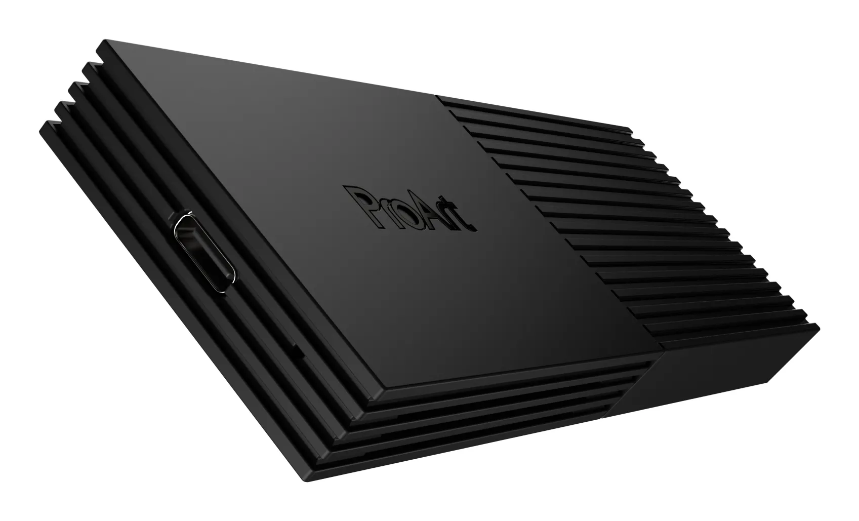 ASUS ProArt PA40SU M.2 NVMe SSD-kapsling, M.2 2230/2280, 1-facks, USB4 Type-C, Stealth Black