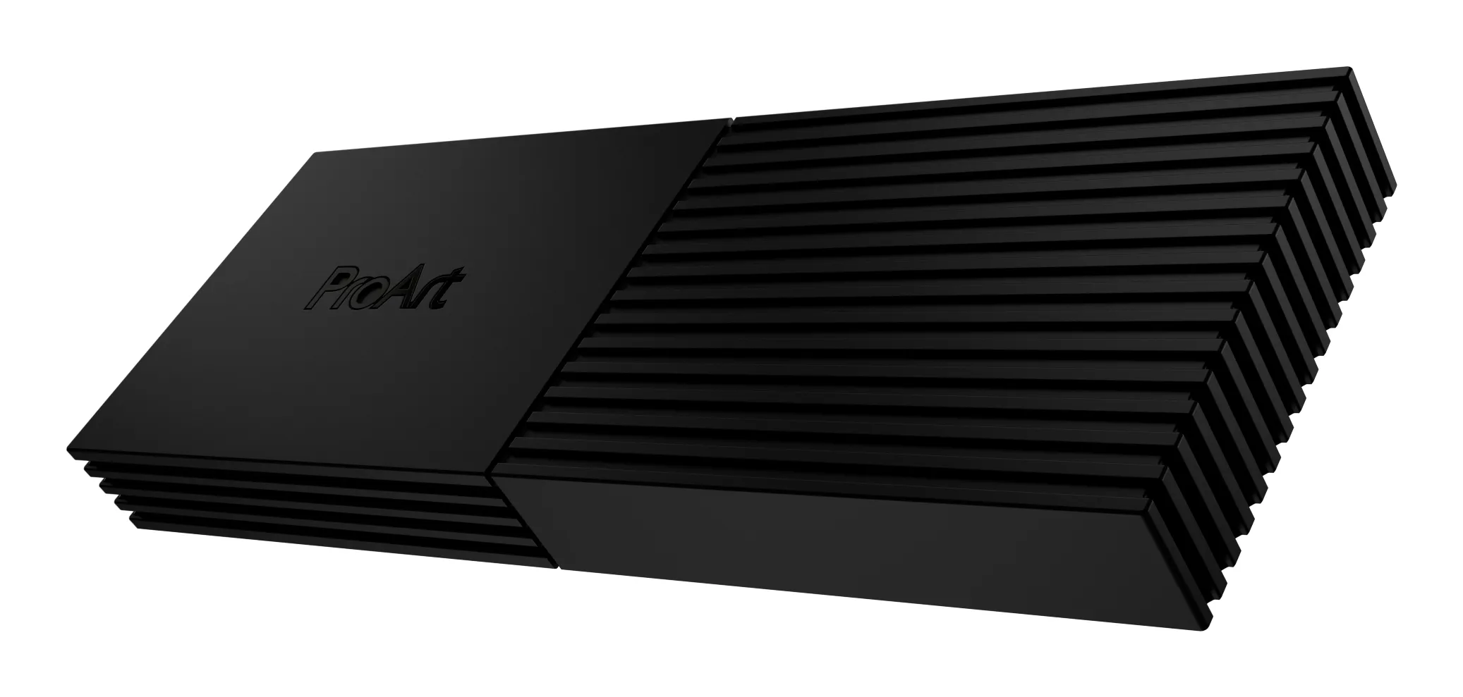 ASUS ProArt PA40SU M.2 NVMe SSD-kapsling, M.2 2230/2280, 1-facks, USB4 Type-C, Stealth Black