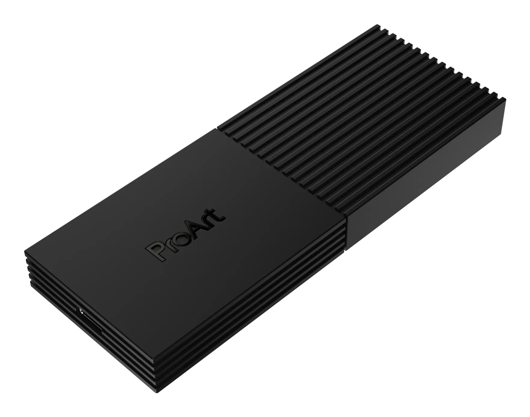 ASUS ProArt PA40SU M.2 NVMe SSD-kapsling, M.2 2230/2280, 1-facks, USB4 Type-C, Stealth Black
