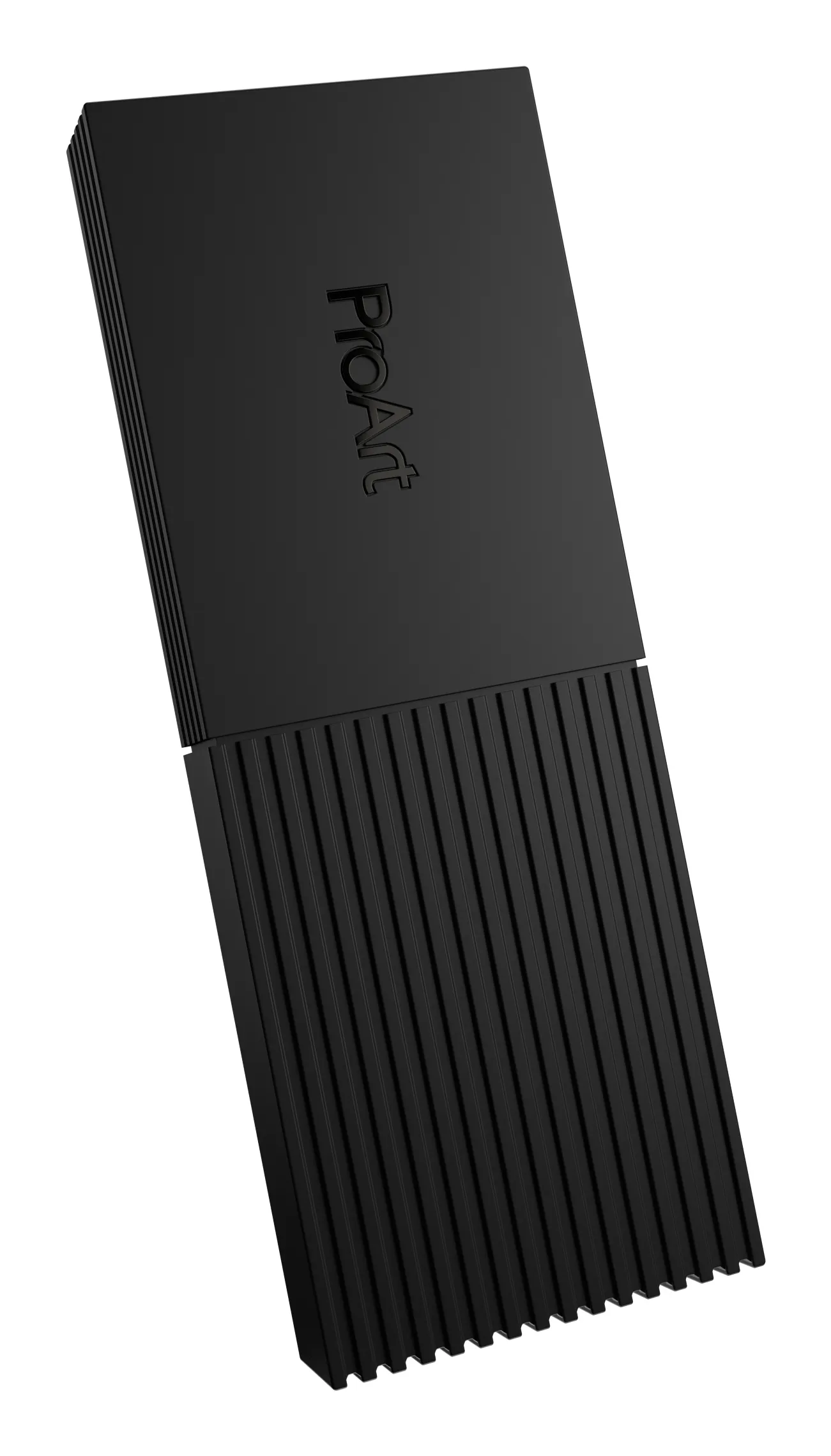 ASUS ProArt PA40SU M.2 NVMe SSD-kapsling, M.2 2230/2280, 1-facks, USB4 Type-C, Stealth Black