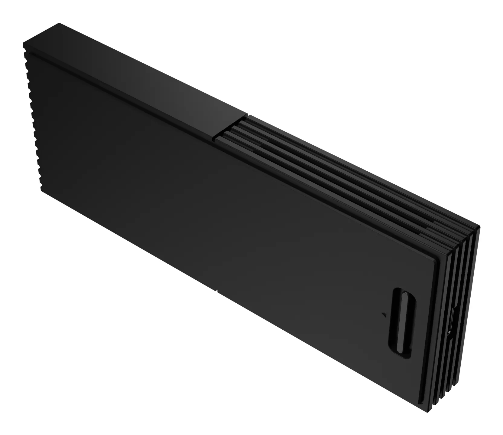 ASUS ProArt PA40SU M.2 NVMe SSD-kapsling, M.2 2230/2280, 1-facks, USB4 Type-C, Stealth Black