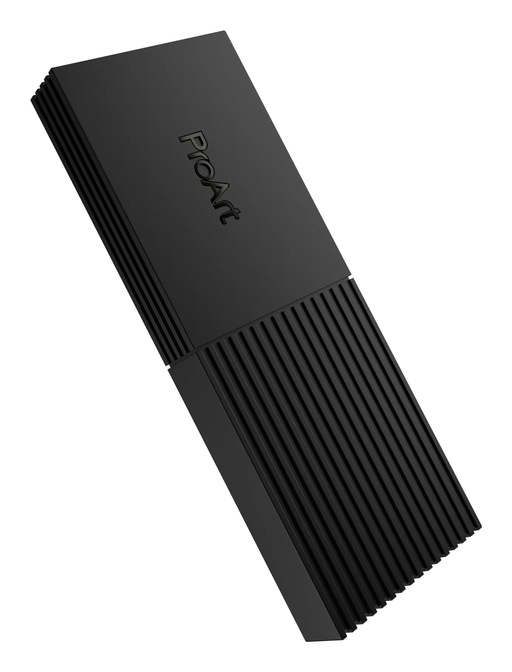 ASUS ProArt PA40SU M.2 NVMe SSD-kapsling, M.2 2230/2280, 1-facks, USB4 Type-C, Stealth Black