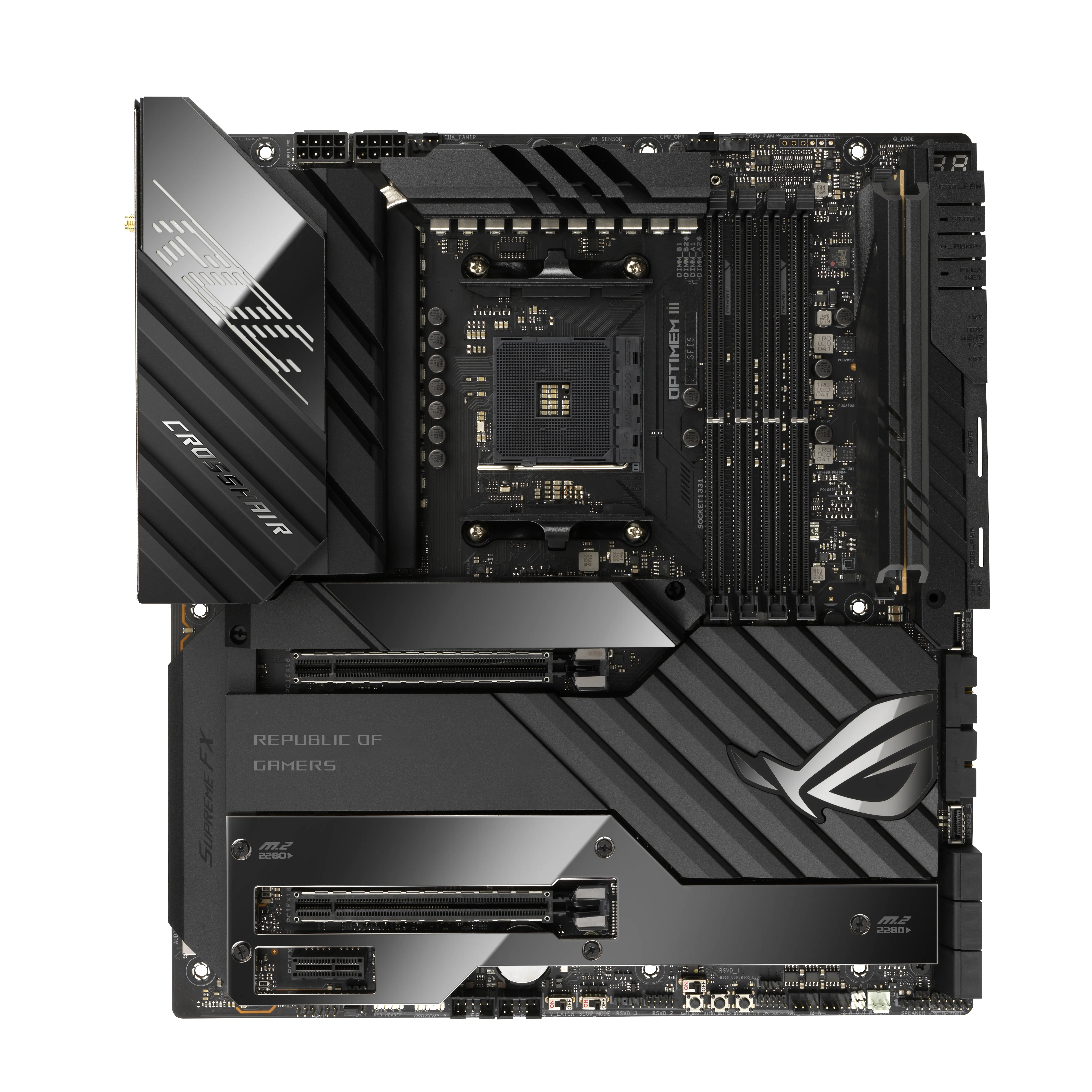 Asus ROG Crosshair VIII Extreme X570 OLED E-ATX - motherboard