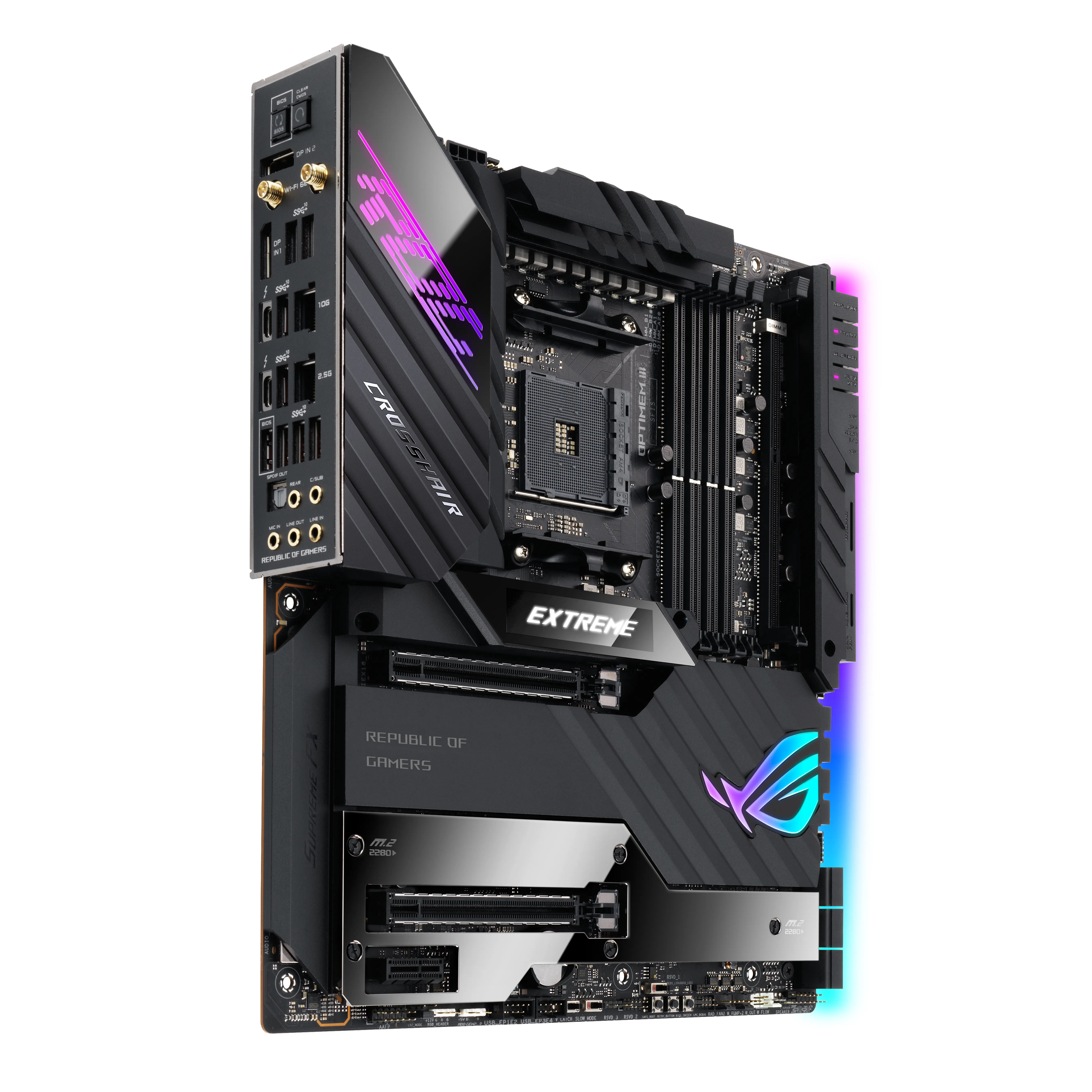 Asus ROG Crosshair VIII Extreme X570 OLED E-ATX - motherboard