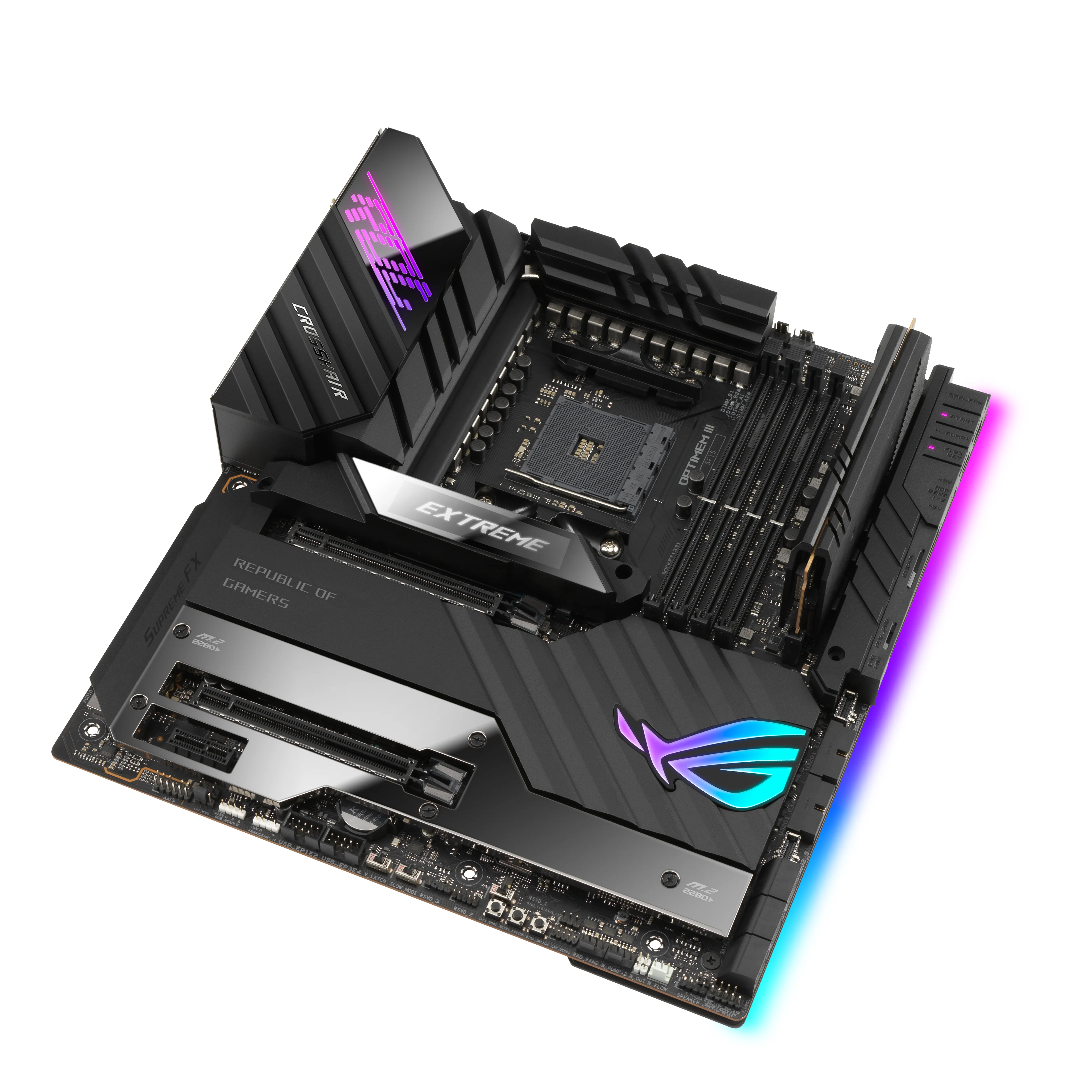 Asus ROG Crosshair VIII Extreme X570 OLED E-ATX - motherboard