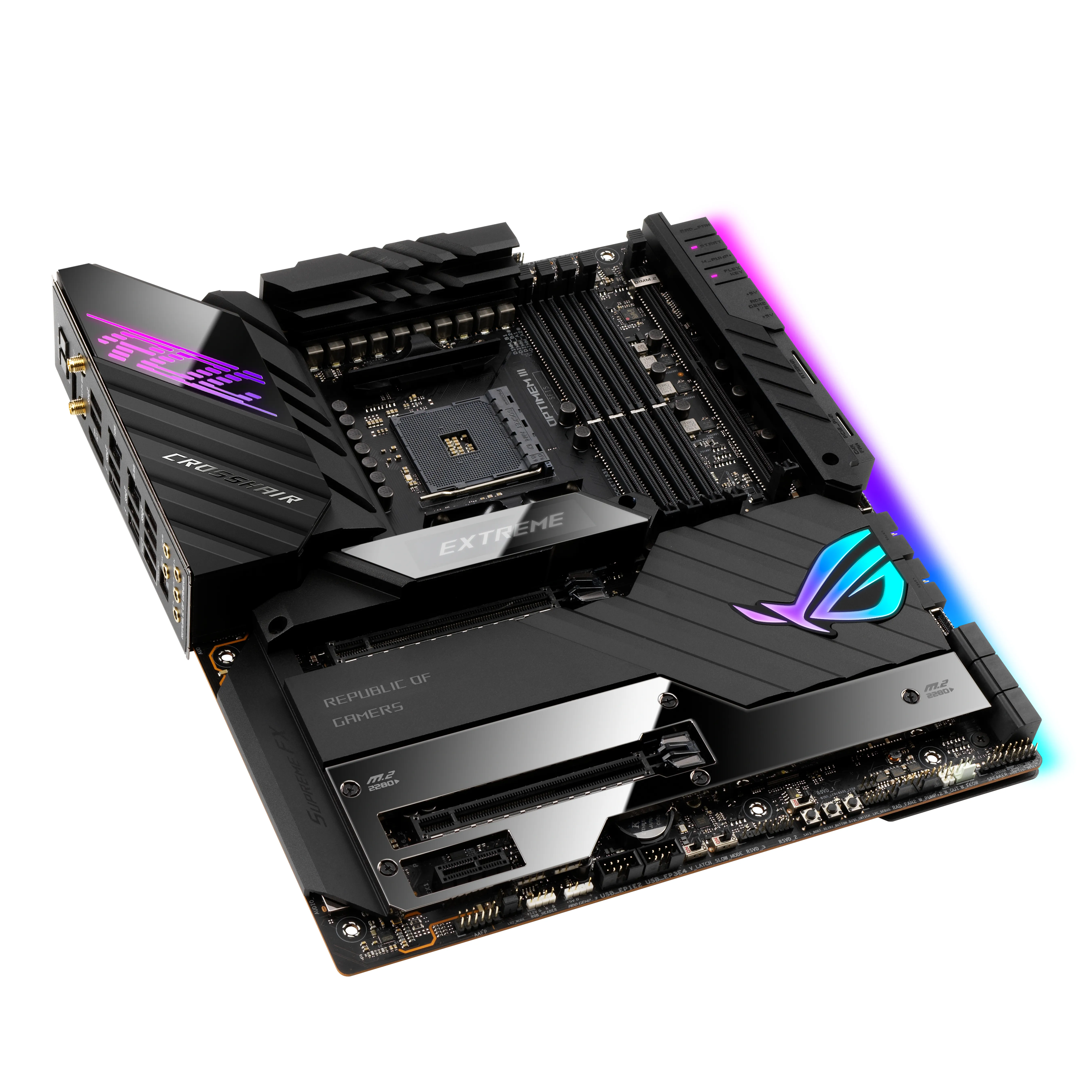 Asus ROG Crosshair VIII Extreme X570 OLED E-ATX - motherboard