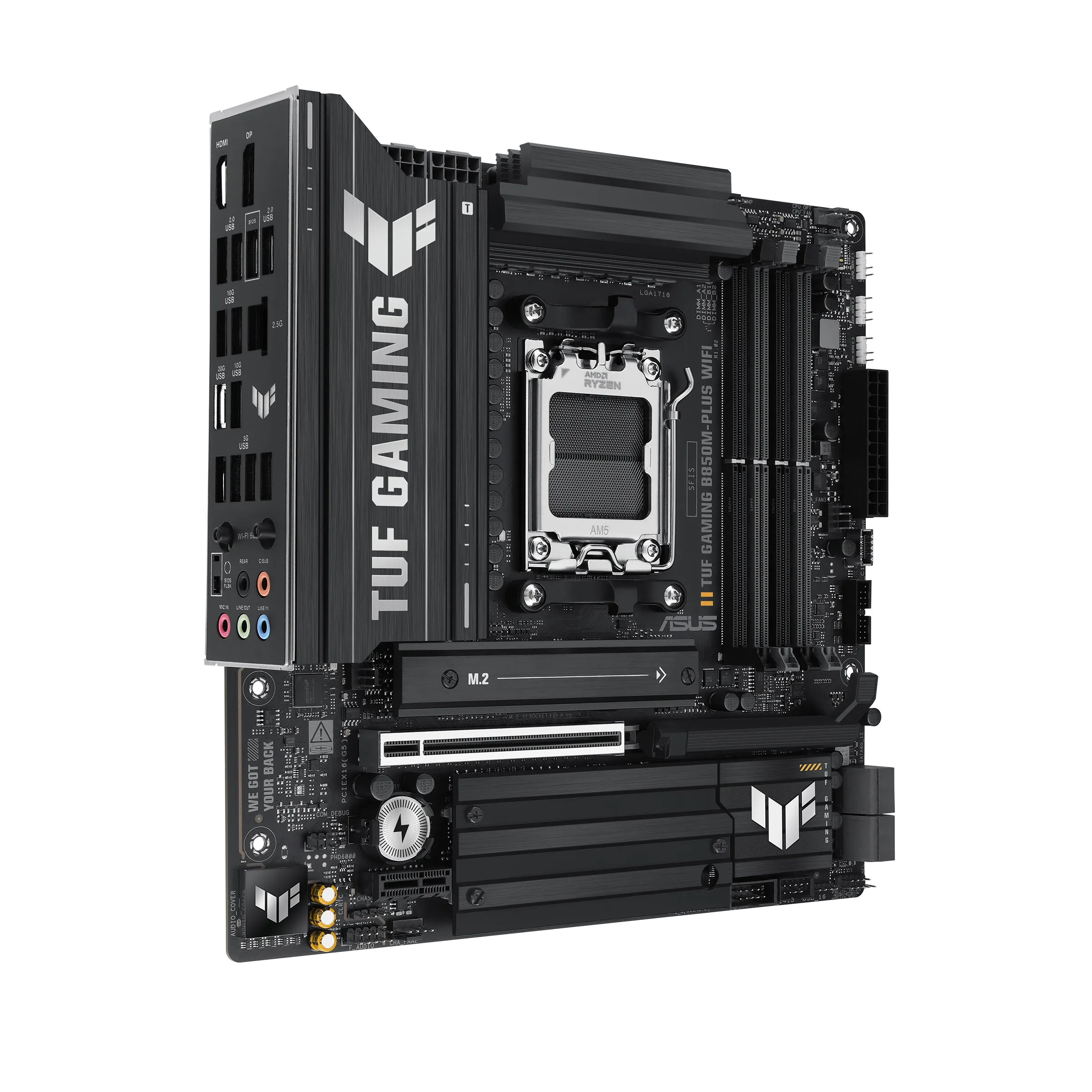Asus TUF B850M-Plus WiFi 7 AM5 mATX - motherboard