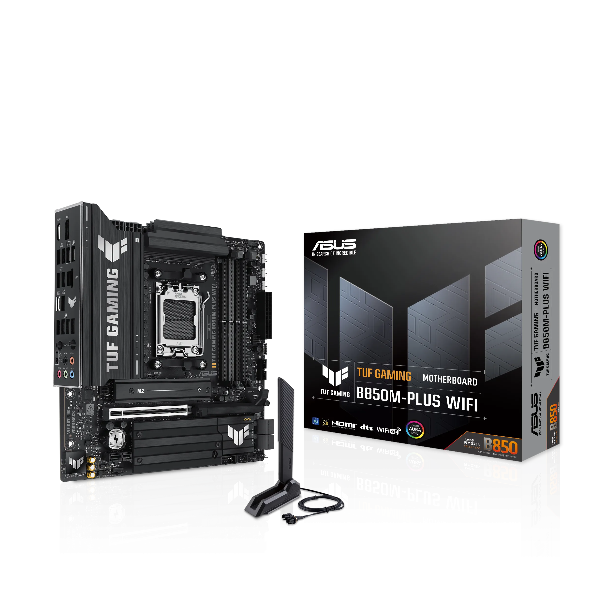 Asus TUF B850M-Plus WiFi 7 AM5 mATX - motherboard