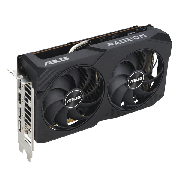Asus Radeon RX 7600 Dual OC V2 8 GB - grafikkort