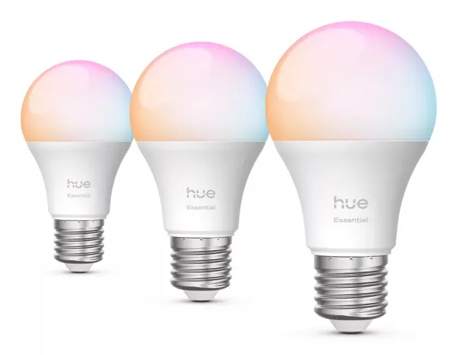 Philips Hue White and Color Ambiance &Auml;ly-LED-lamppu E27 A60 8 W 806 lm 3 kpl