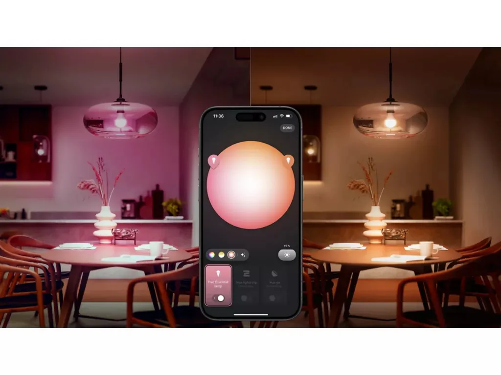 Philips Hue White and Color Ambiance &Auml;ly-LED-lamppu E27 A60 8 W 806 lm 3 kpl