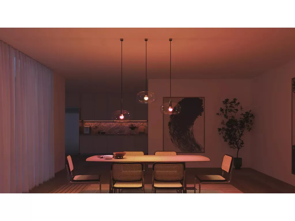 Philips Hue White and Color Ambiance &Auml;ly-LED-lamppu E27 A60 8 W 806 lm 3 kpl
