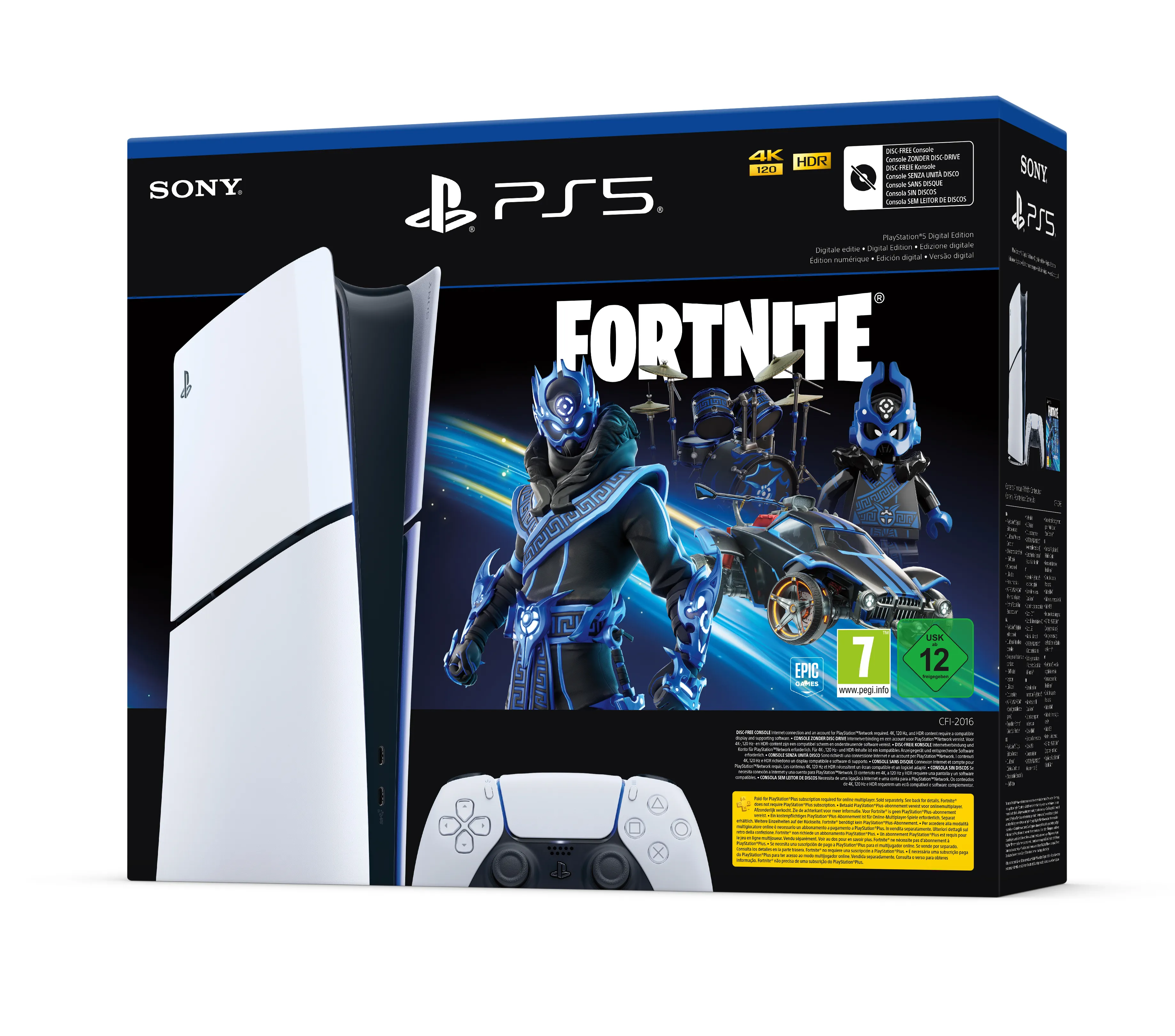 Sony Playstation 5 Slim Digital 1TB + Fortnite