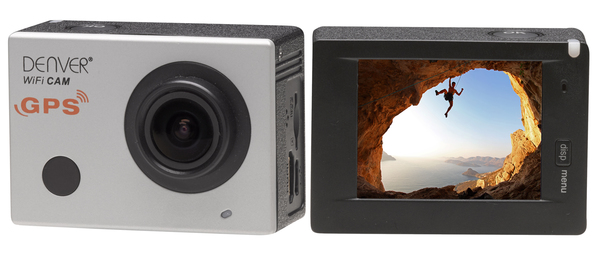 FULL HD action cam. GPS &amp; wifi