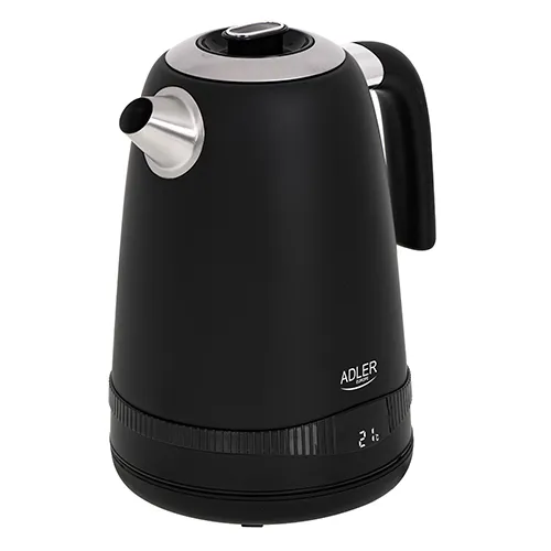 ADLER AD 1295b kettle, 1.7L, 2200W, Black