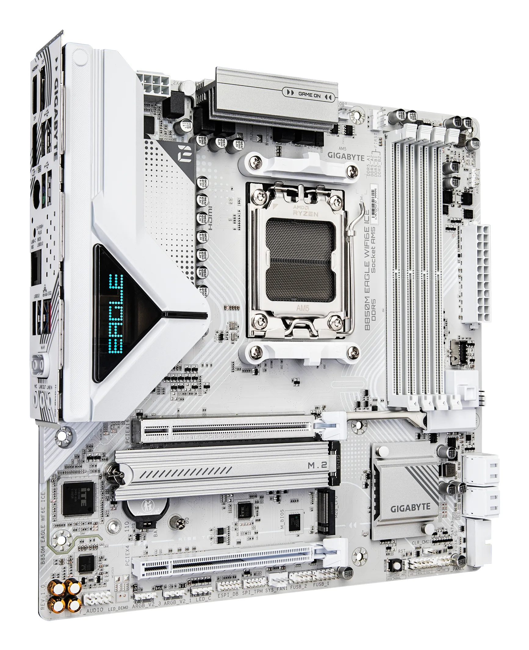Gigabyte B850M EAGLE ICE WiFi 6E AM5 mATX moderkort