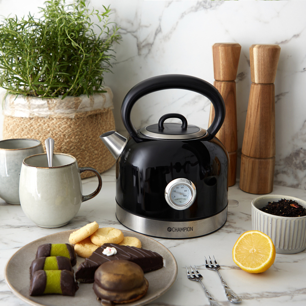 Champion VK401 kettle, 1.7L, 2200W, Black