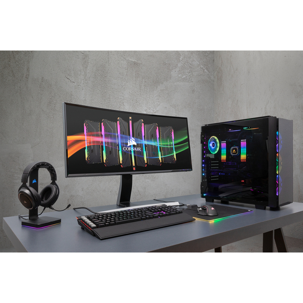 Corsair 256 GB (8 x 32 GB) Vengeance RGB PRO, DDR4 3000 MHz - memory, black