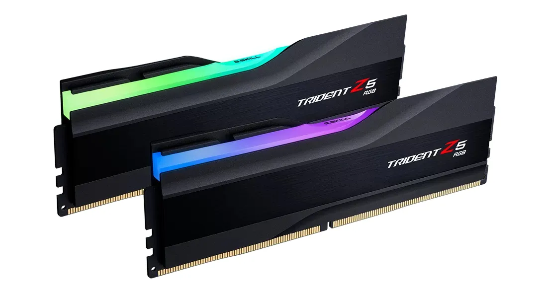 G.SKILL Trident Z5 RGB 48 Gt (2 x 24 Gt) DDR5 6000 MHz, CL40 -muisti (XMP)
