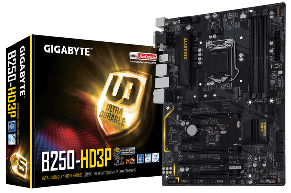 Gigabyte B250-Gaming, ATX -emolevy