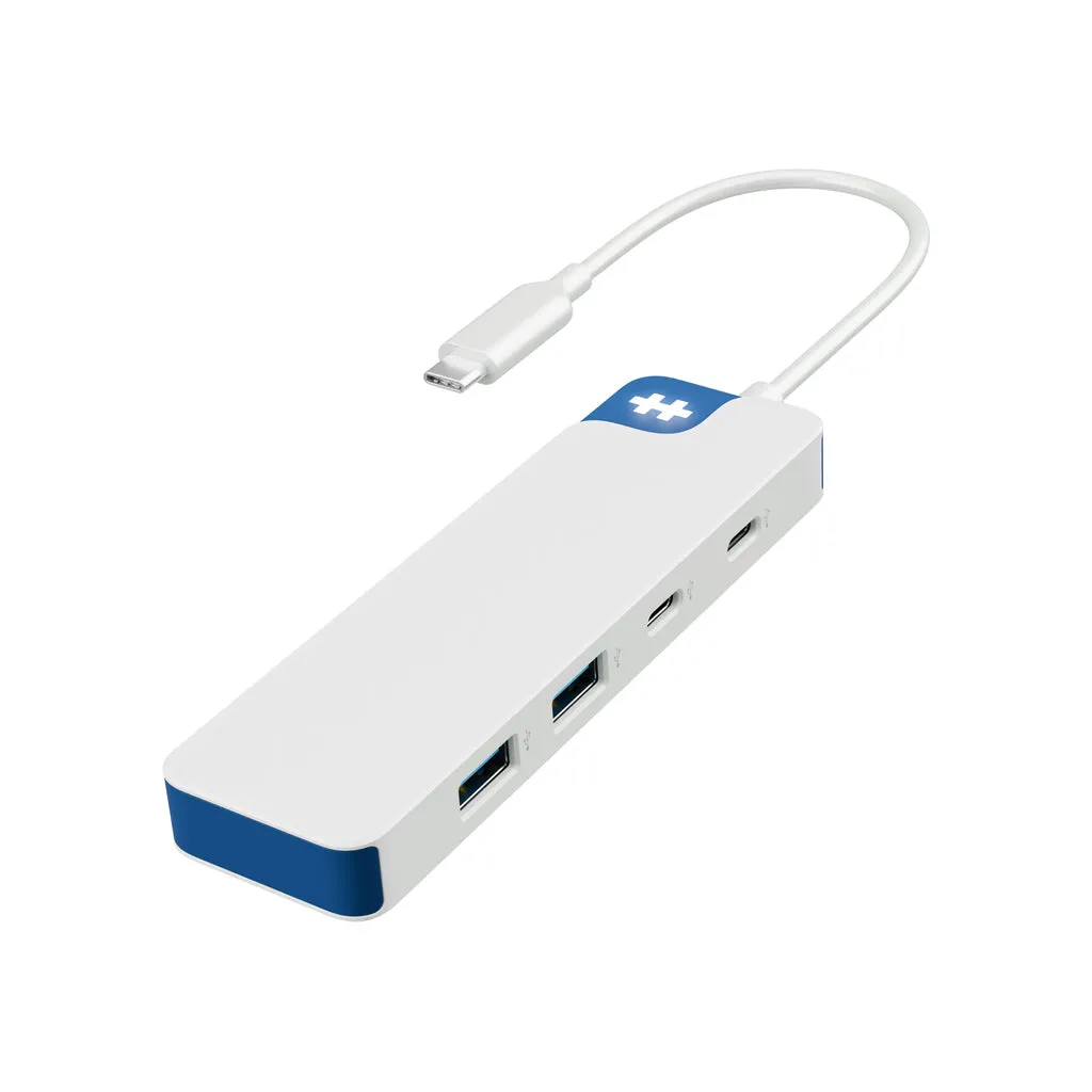 Hyper® Hyperdrive FLEX 4 port USB-C Combo HUb, Sininen