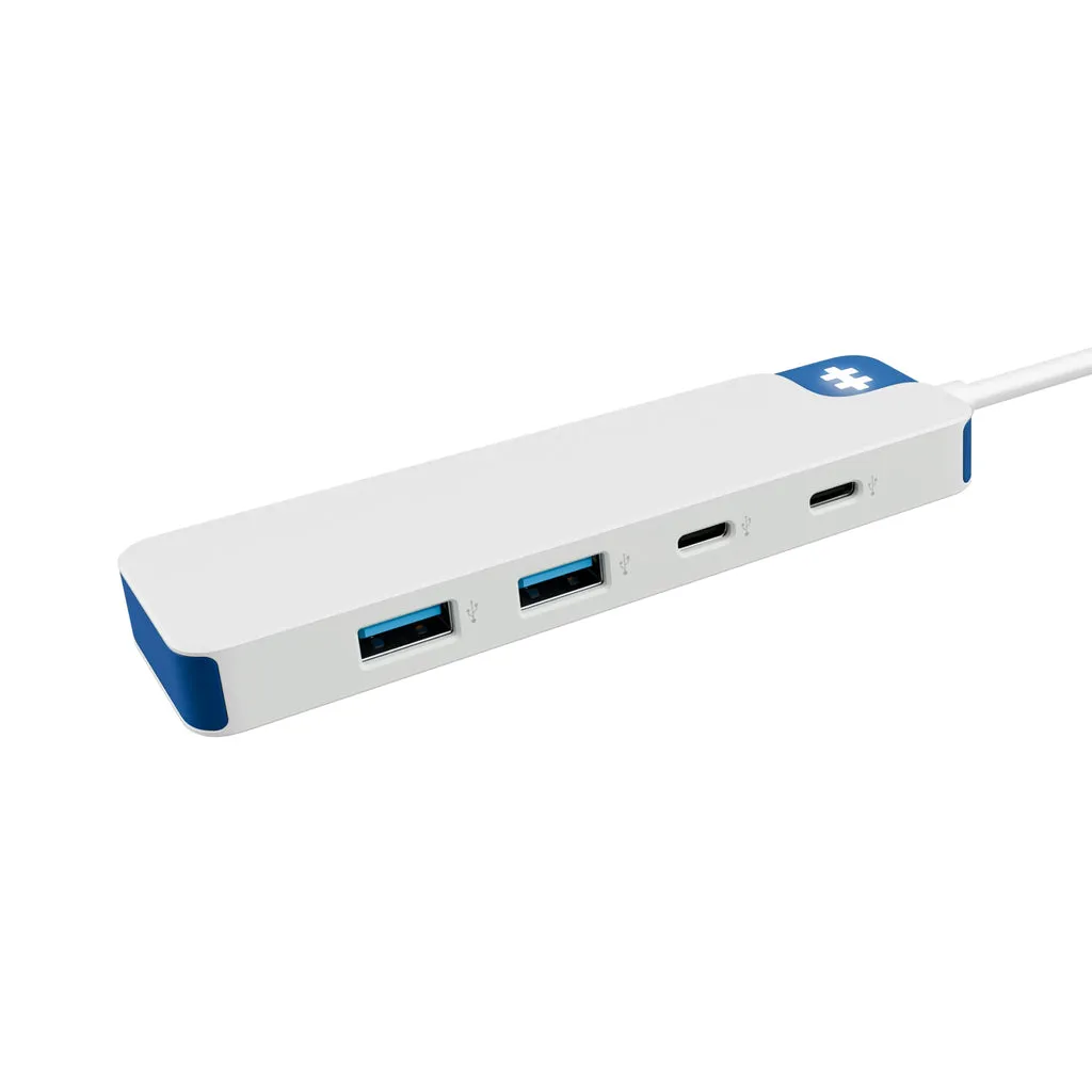 Hyper® Hyperdrive FLEX 4 port USB-C Combo HUb, Sininen