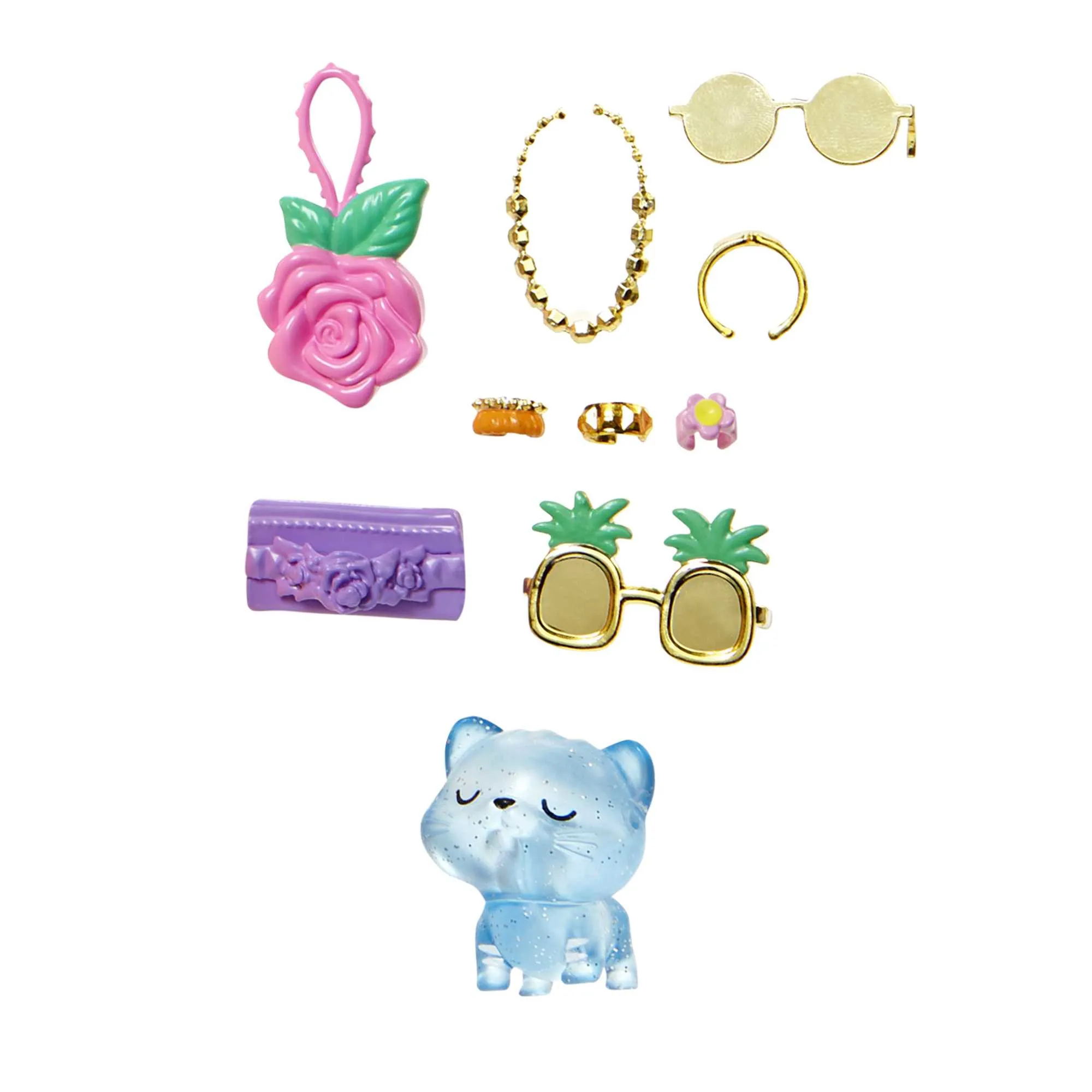 Mattel Barbie Extra Fancy doll in blue floral dress