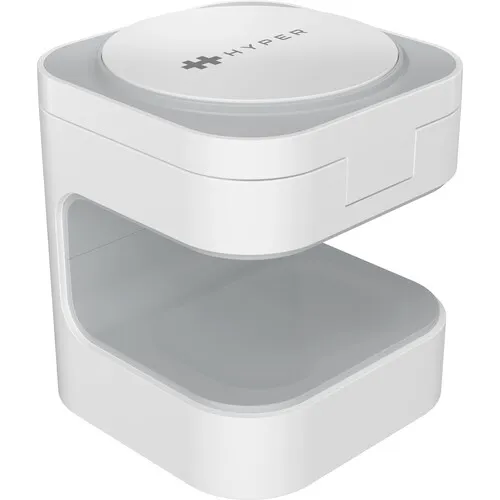 Hyper Hyperjuice QI2 3-IN-1 Magnetic Charging Stand White