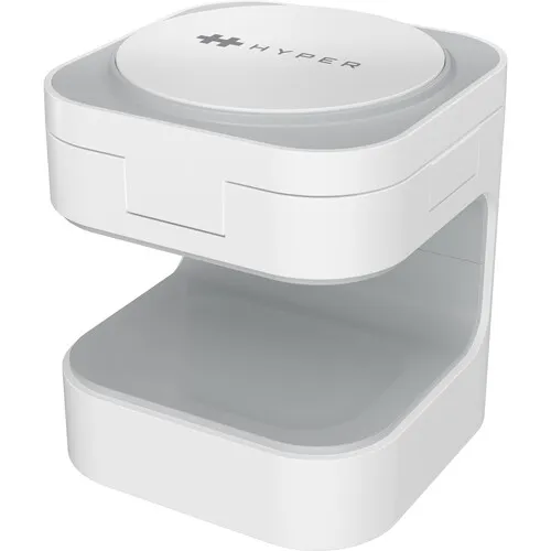Hyper Hyperjuice QI2 3-IN-1 Magnetic Charging Stand White
