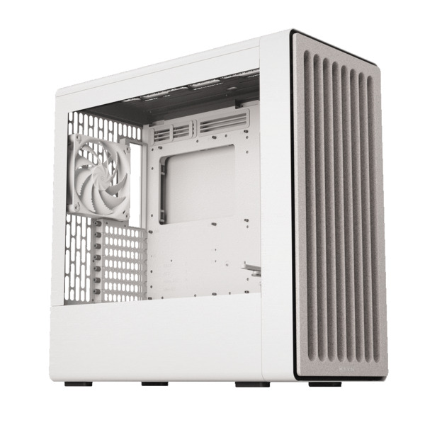 HAVN BF 360 Flow Mid-Tower Case with window, White